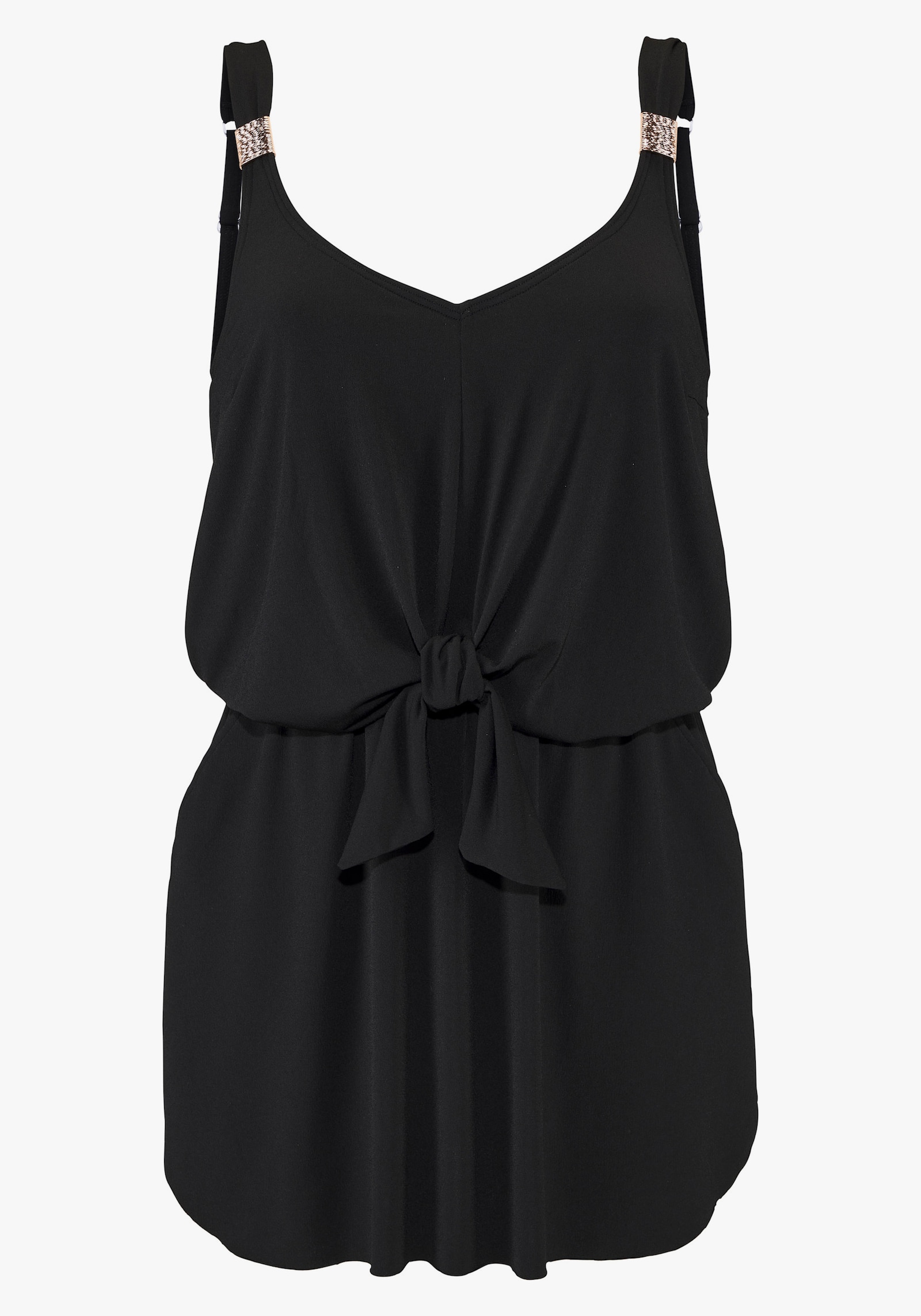 LASCANA Badekleid - schwarz