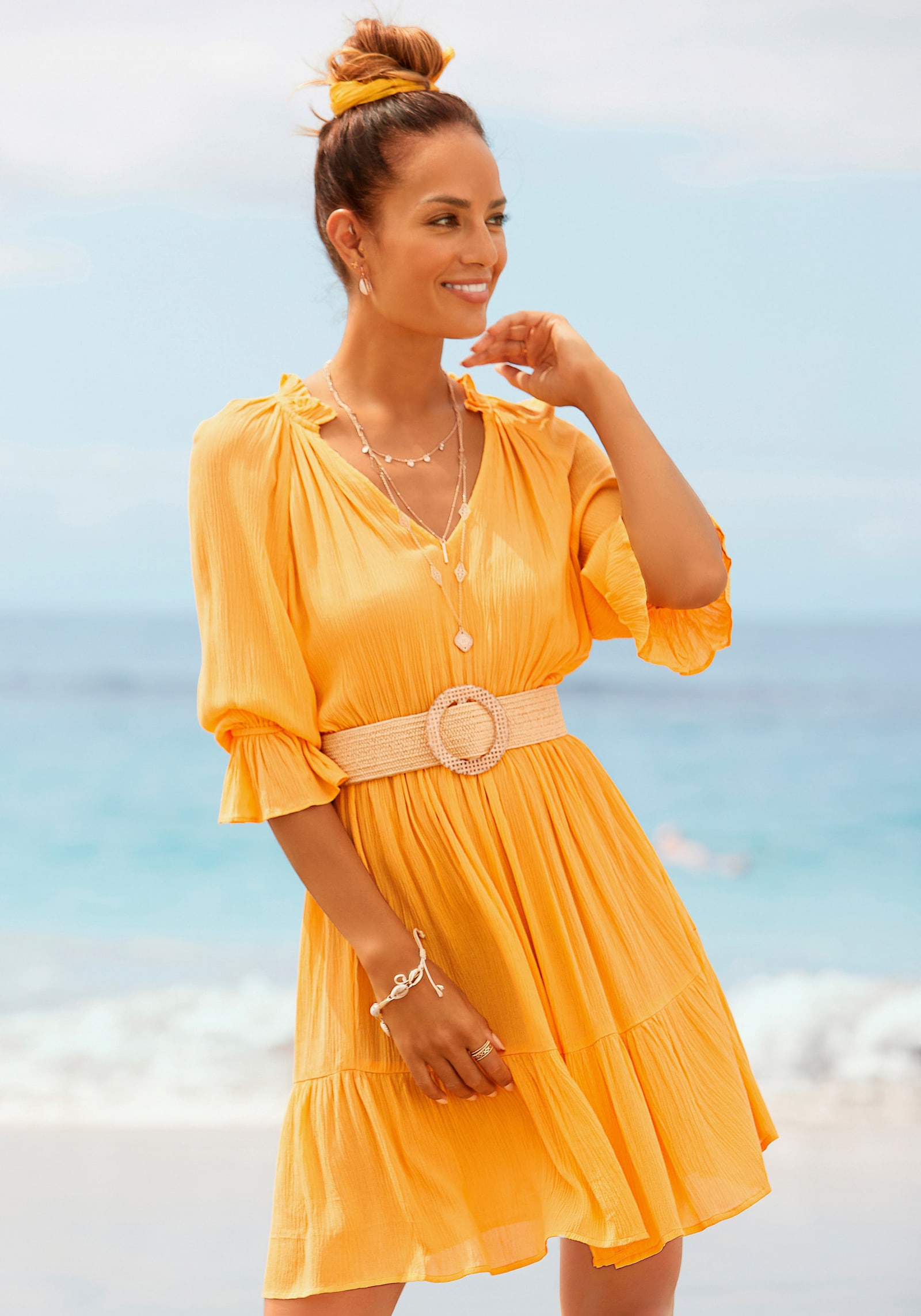 LASCANA Ceinture taille haute - naturel-beige