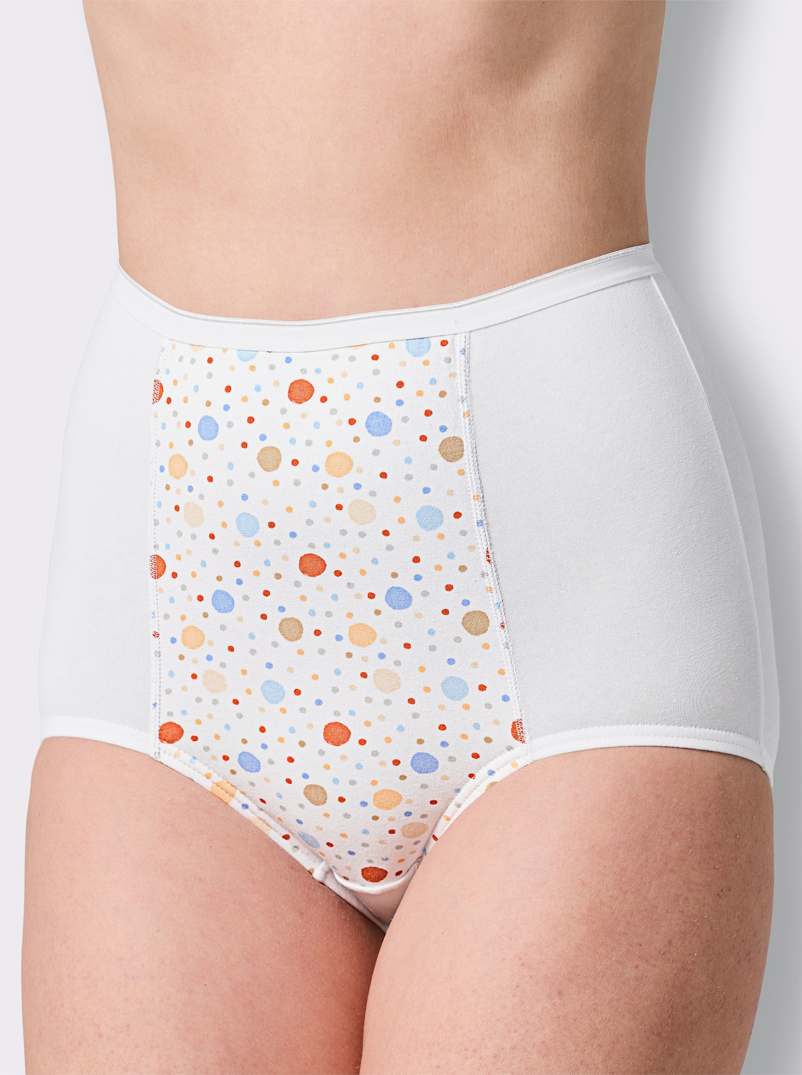 wäschepur Formslip - weiß-bedruckt