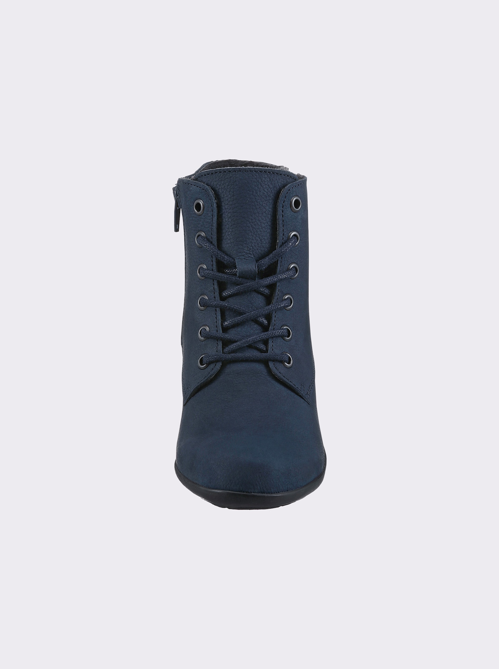 airsoft modern+ Stiefelette wärmend gefüttert, für kräftige Füße - dunkelblau