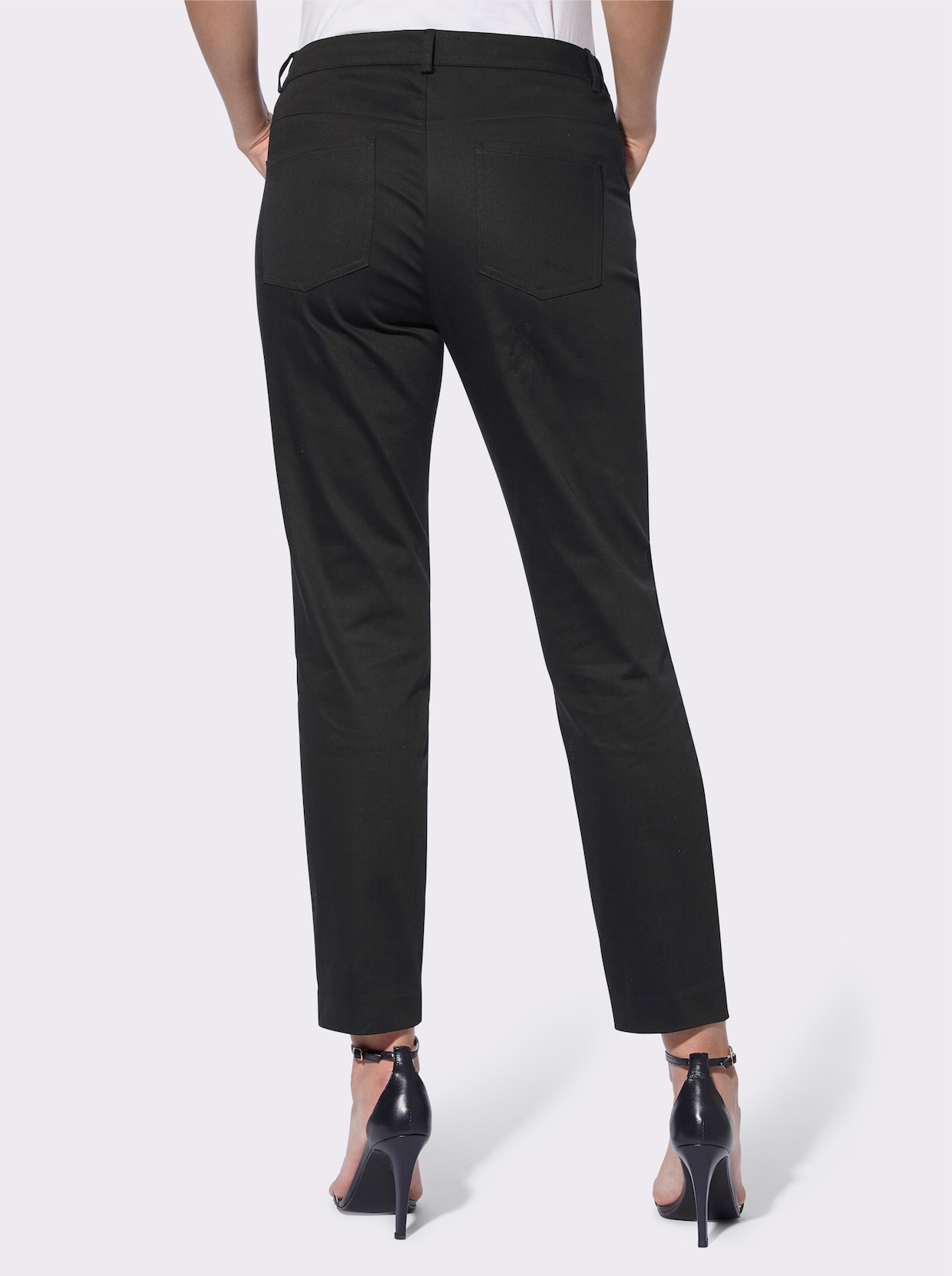 heine pantalon extensible - noir