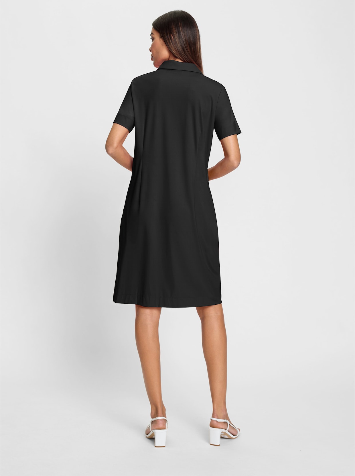 heine Robe en jersey - noir