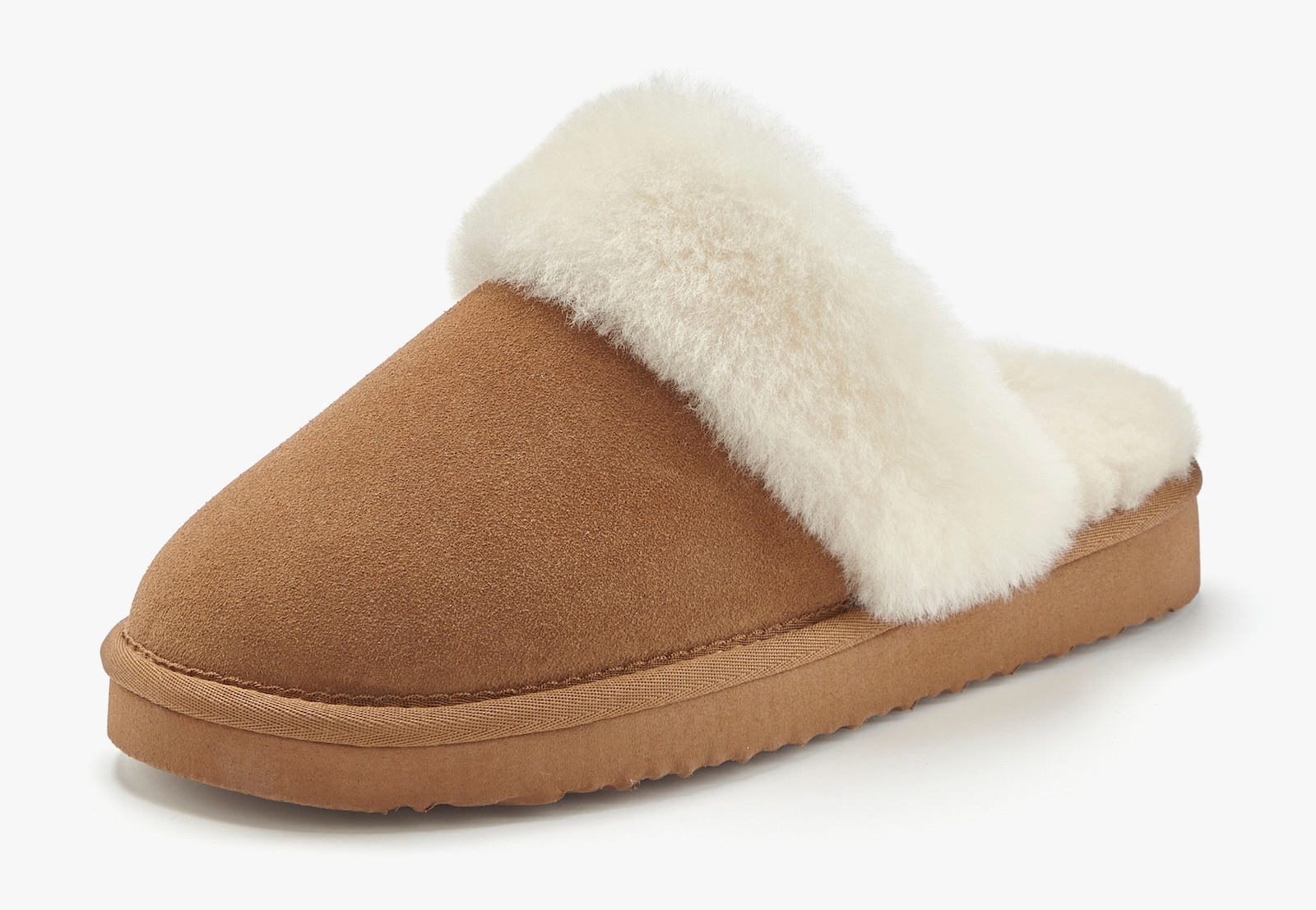 Vivance Dreams Pantolette - camelfarben