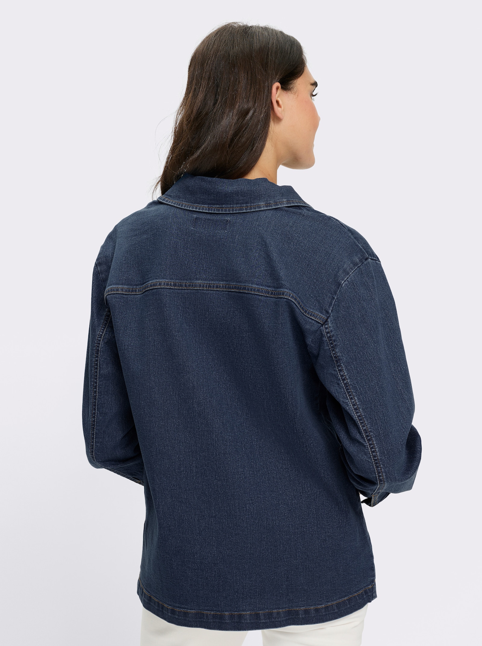 heine Jeansjacke in leichter Waschung - blue-stone-washed