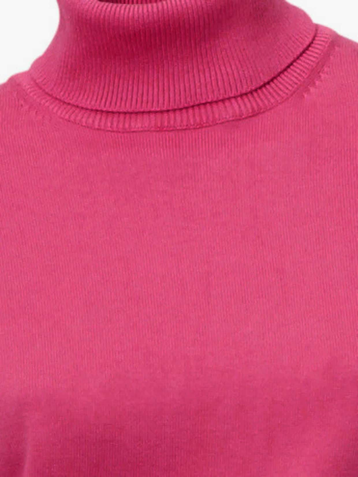 heine pull à col roulé - fuchsia