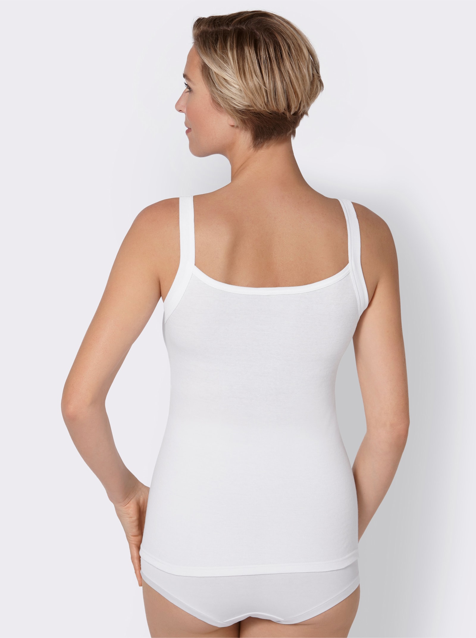 wäschepur Tielko-podprsenka el.čipka - biela