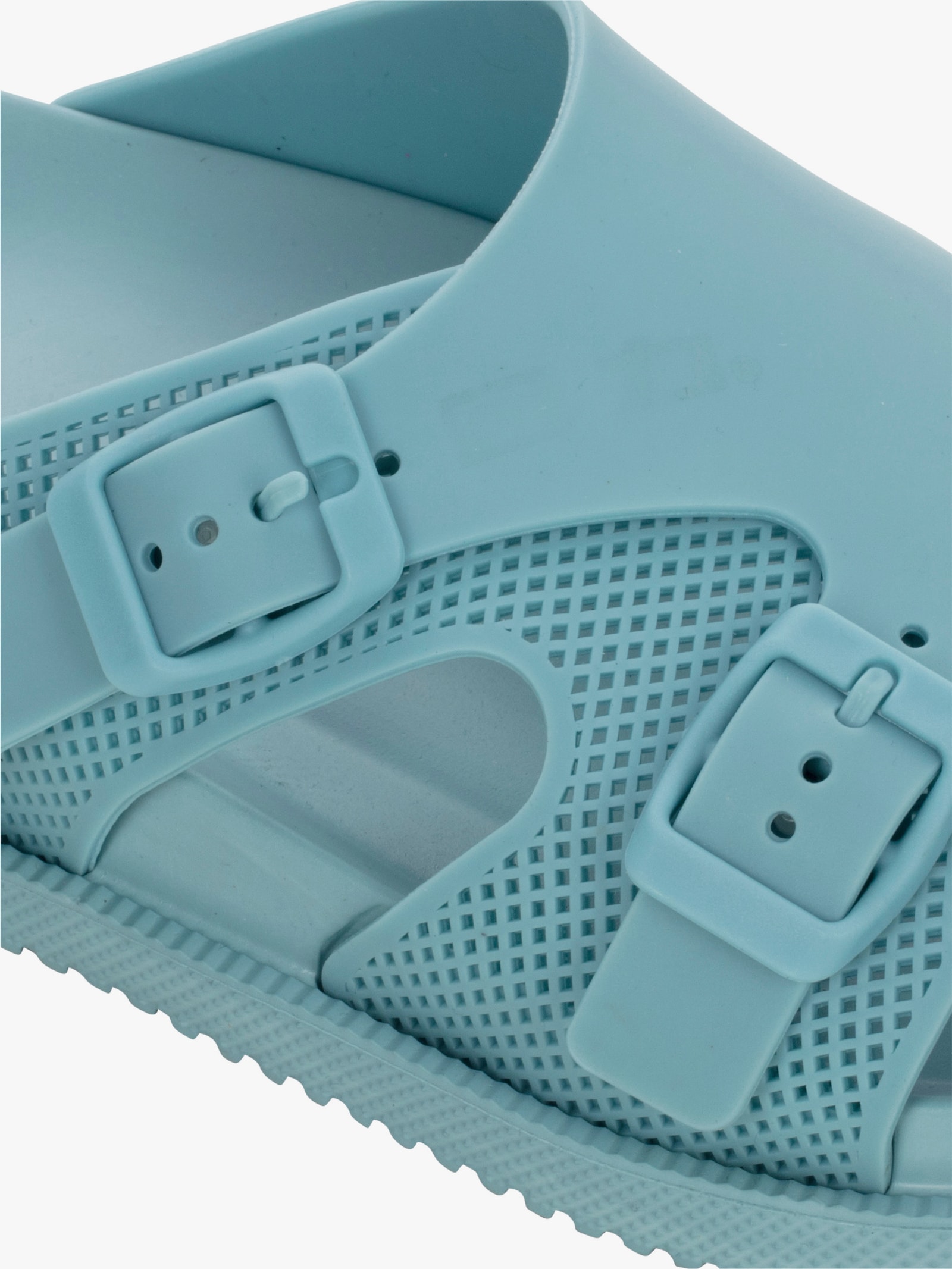 Fashy Badepantolette weich gepolstert - türkis