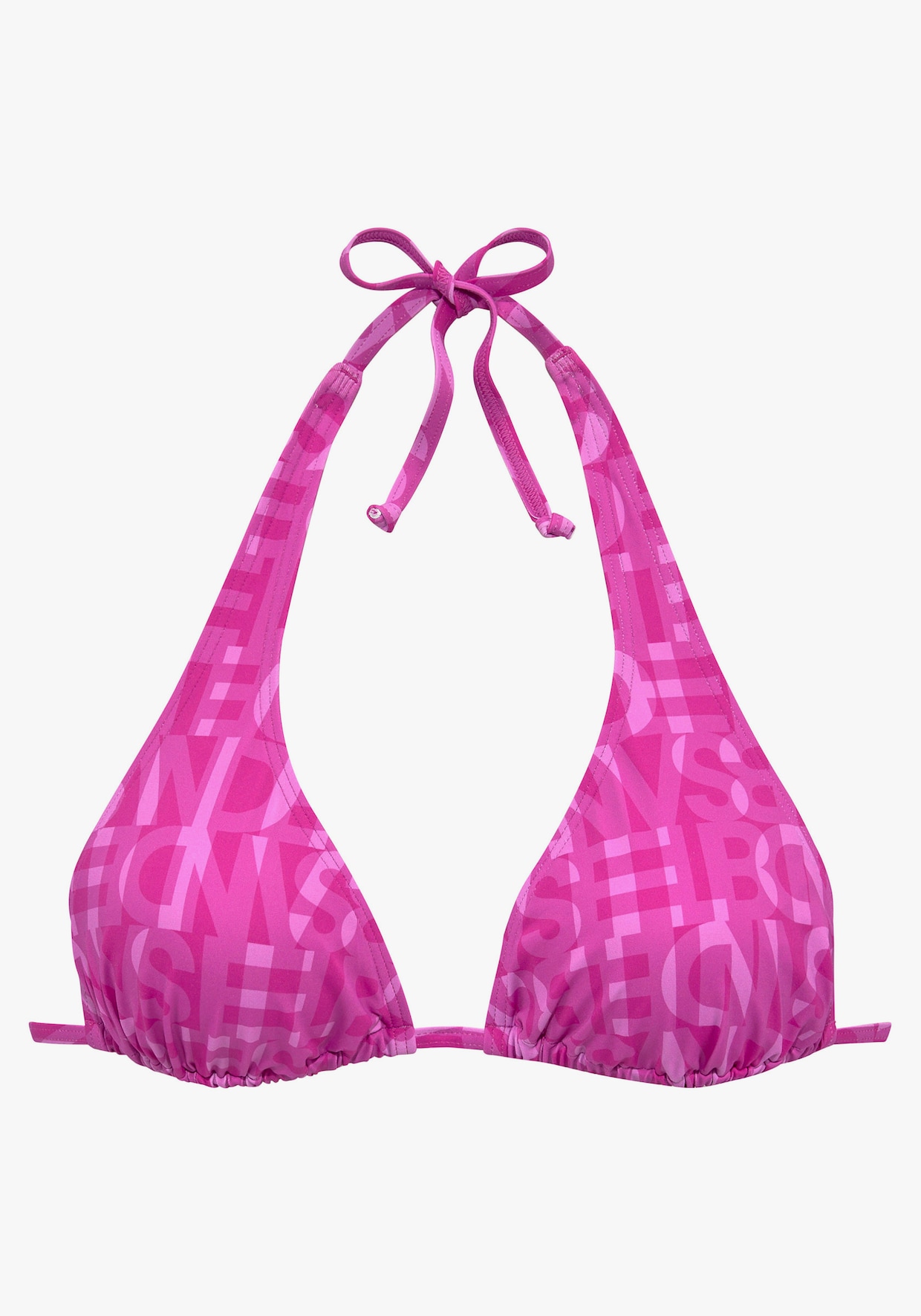 Elbsand Triangelbikinitop - fuchsia