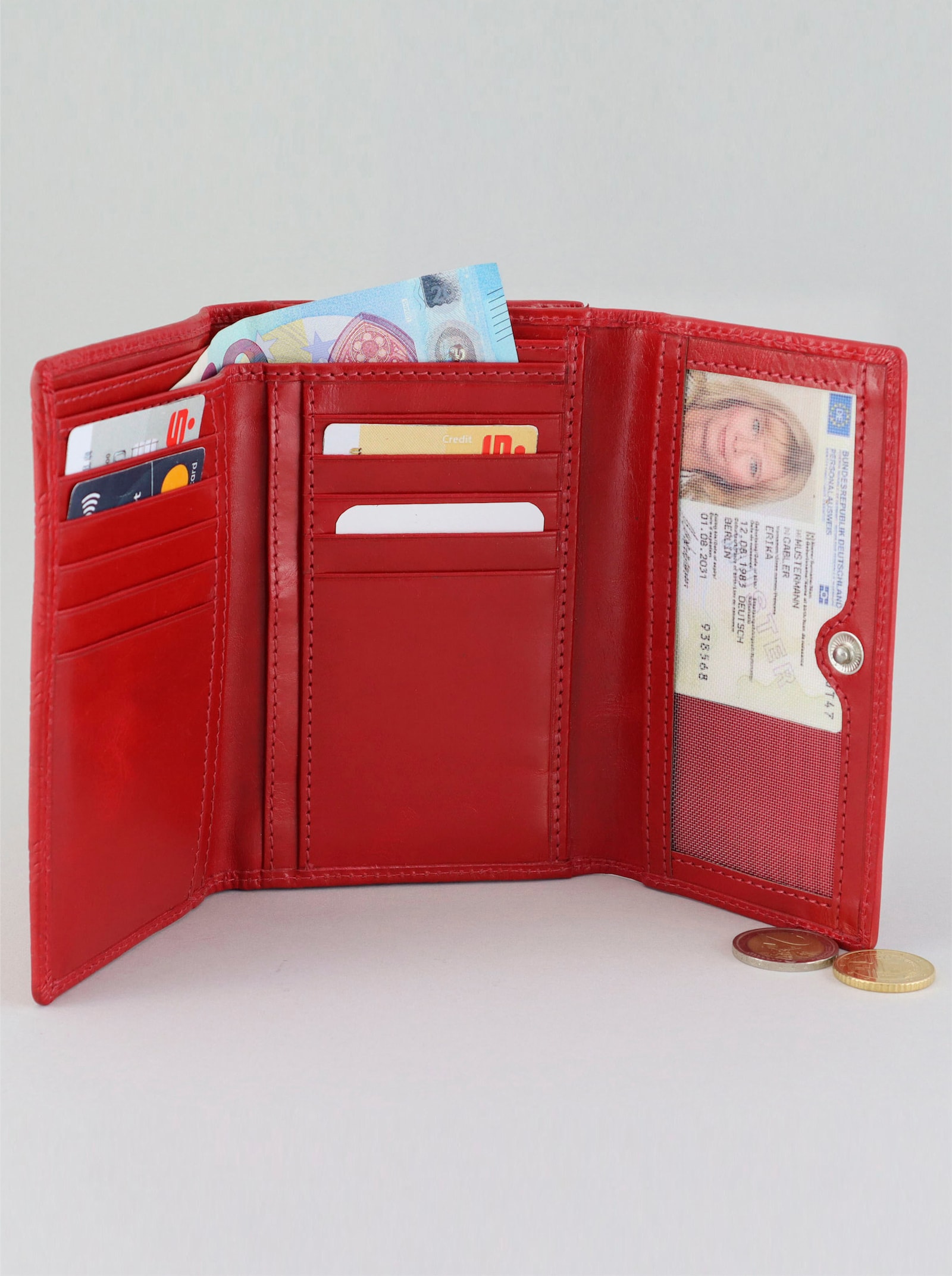 Geldbörse - rot