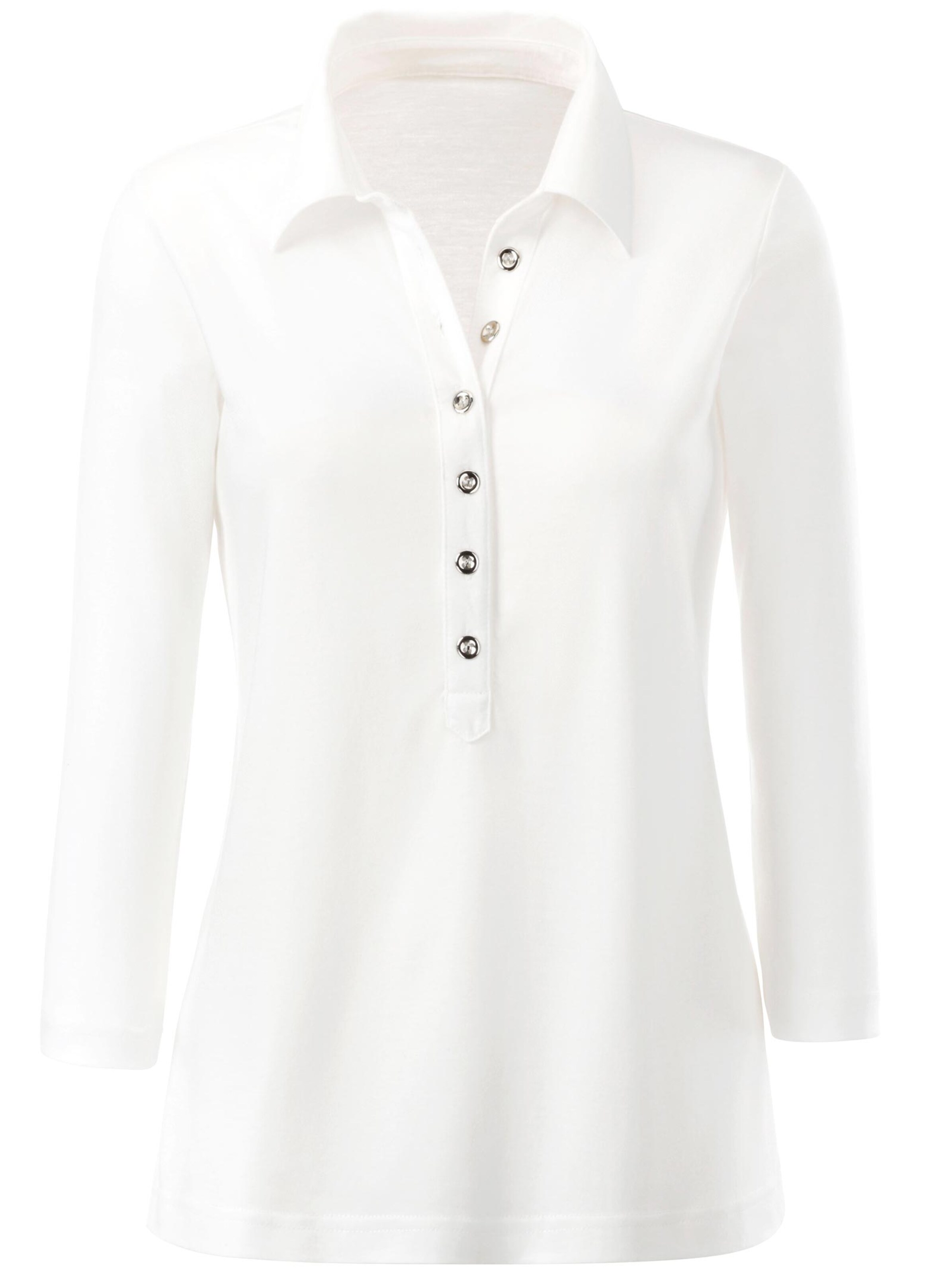 Poloshirt - wollweiß