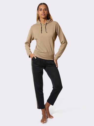 Plantier Hausanzug - camel-schwarz