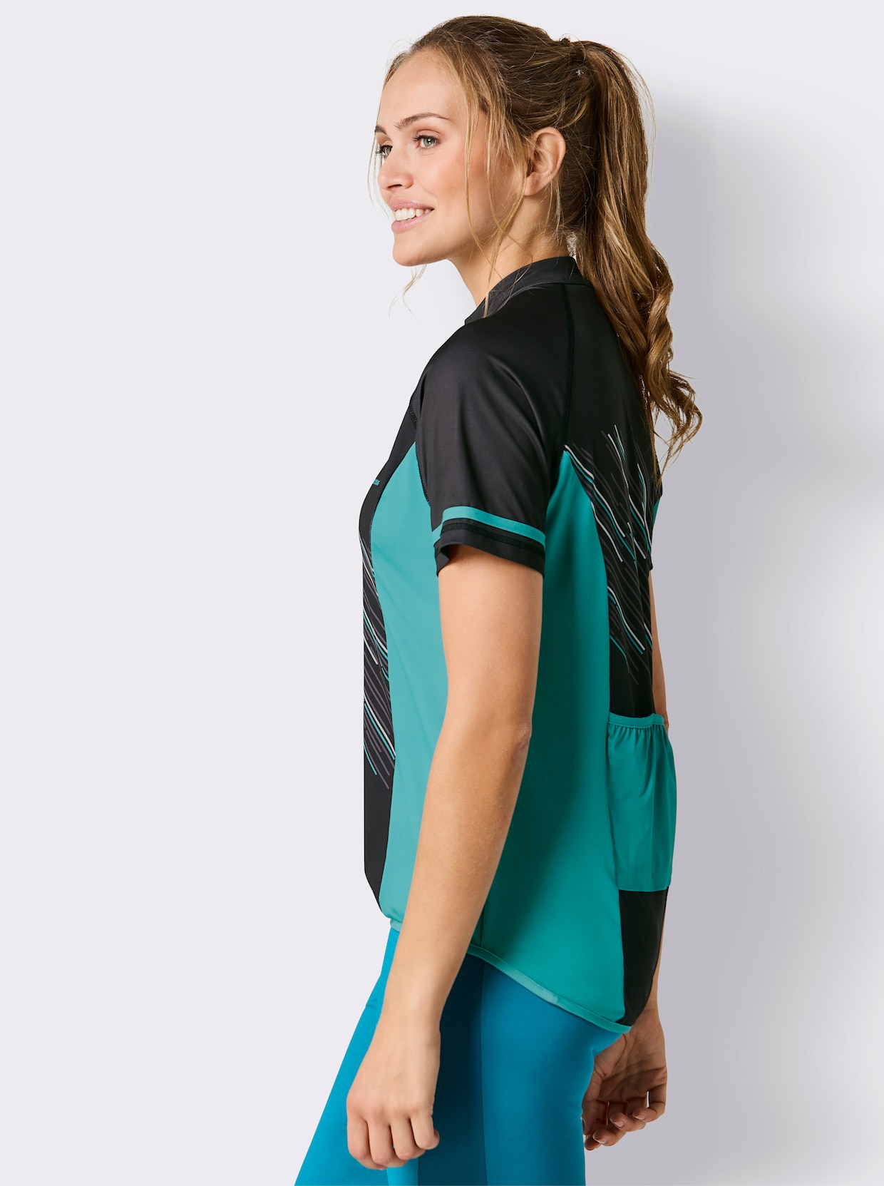 Catamaran Sports Funktionsshirt - schwarz-ozean