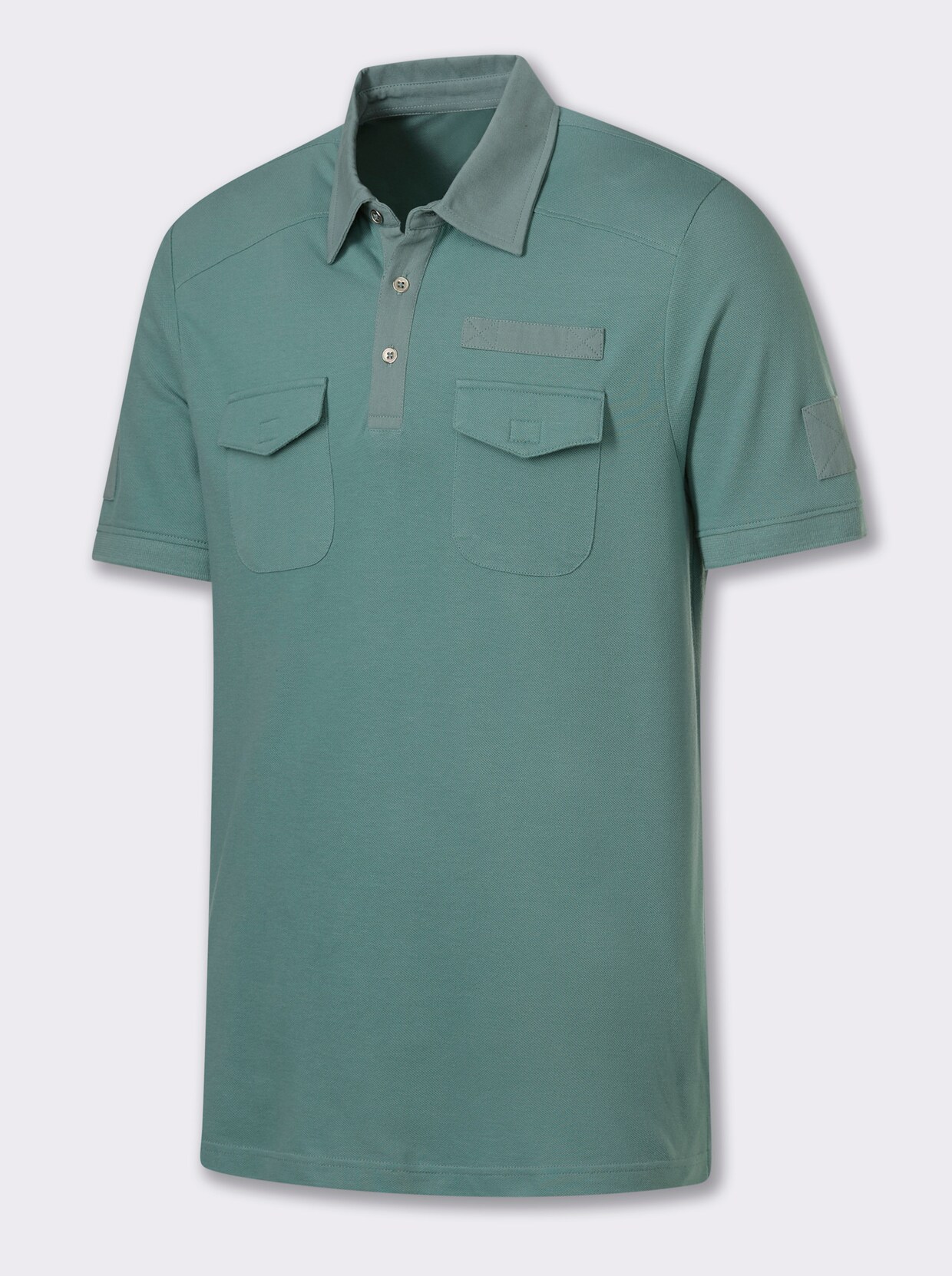 Marco Donati Kurzarmshirt - jade