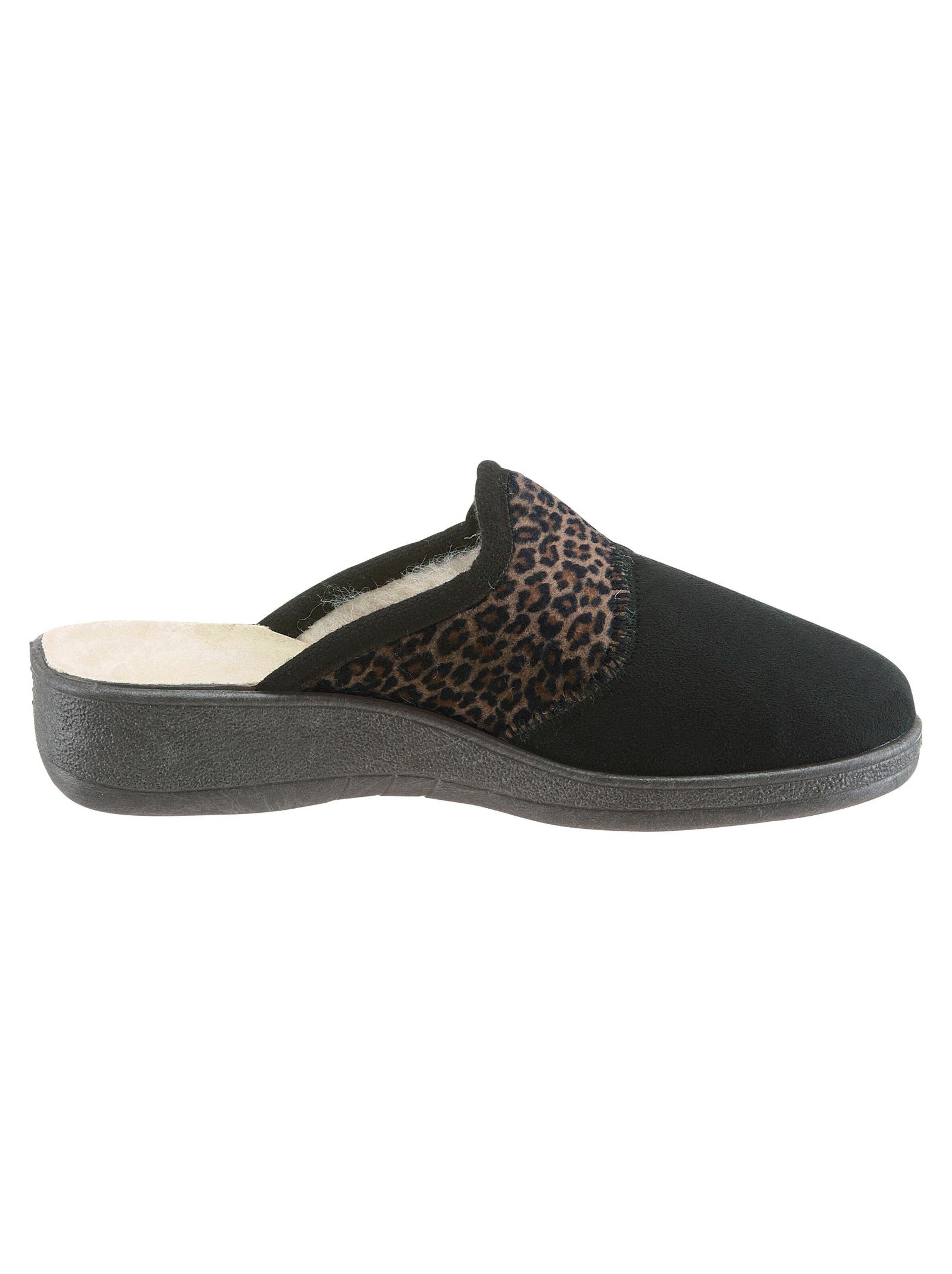 Landgraf Pantoffel - schwarz