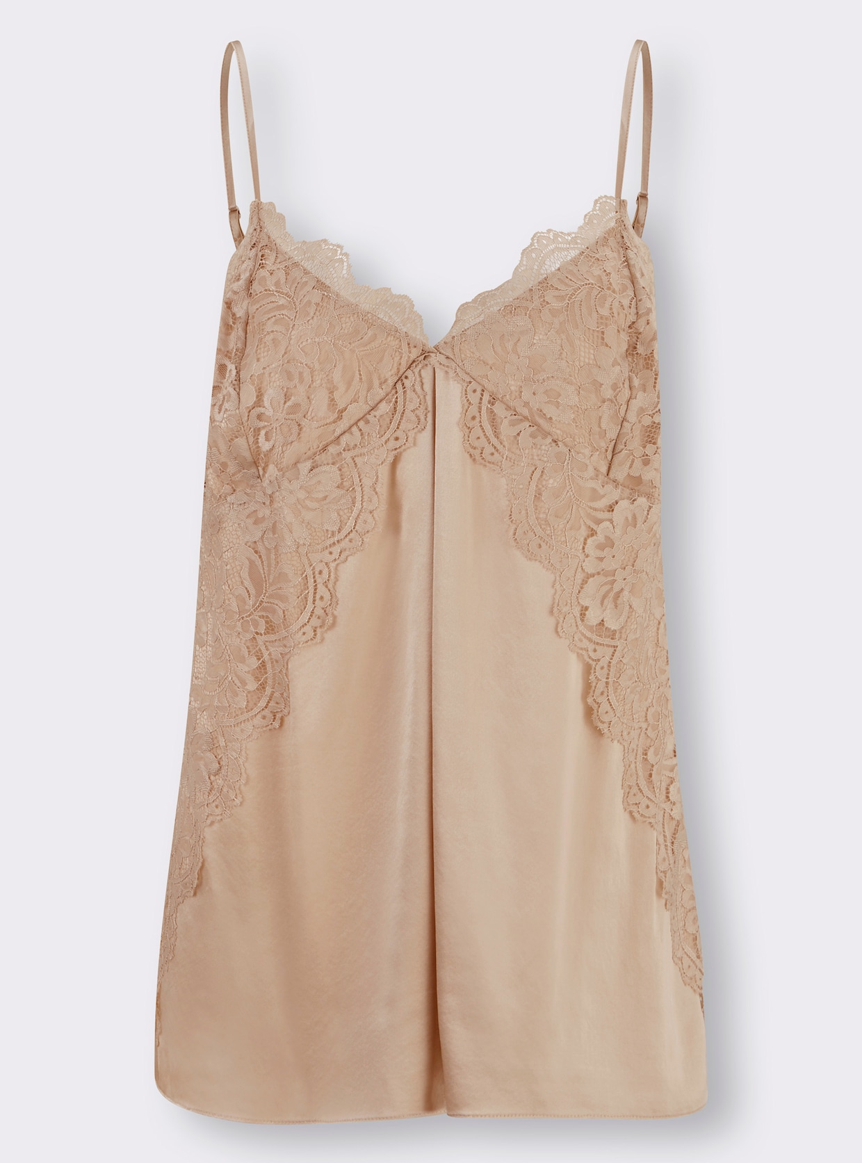 heine Kanten top - beige