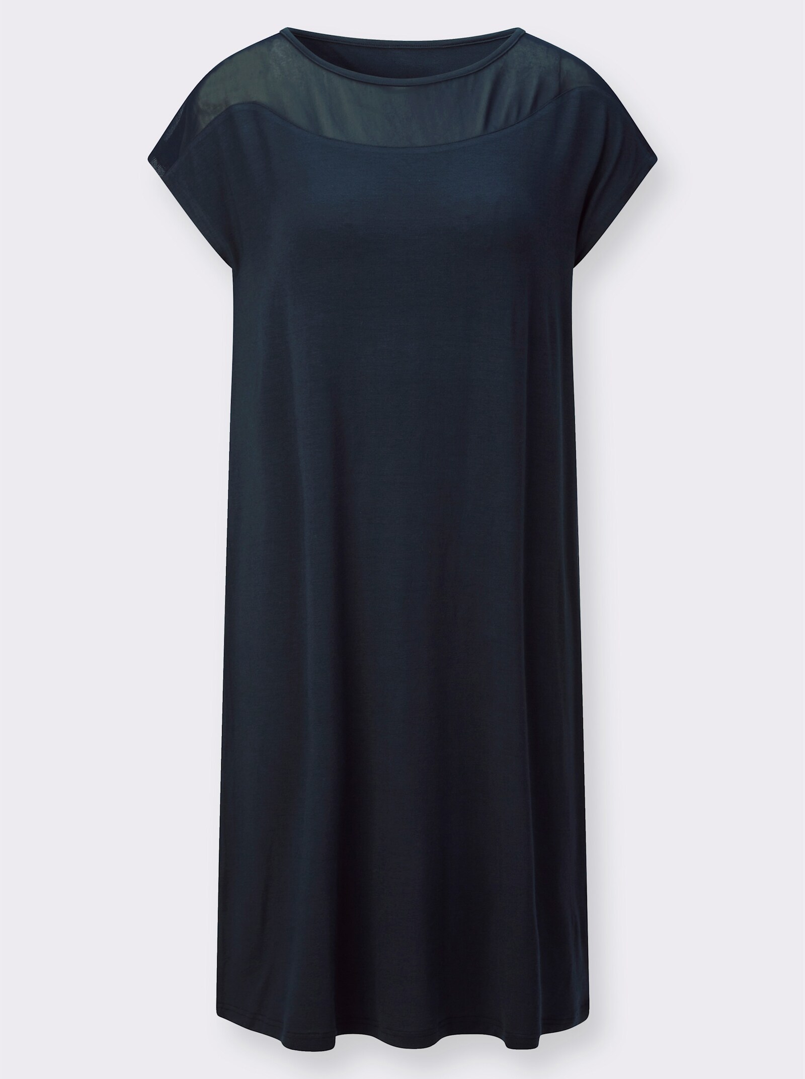 Comtessa Nachthemd im Modal-Stretch-Mix - marine