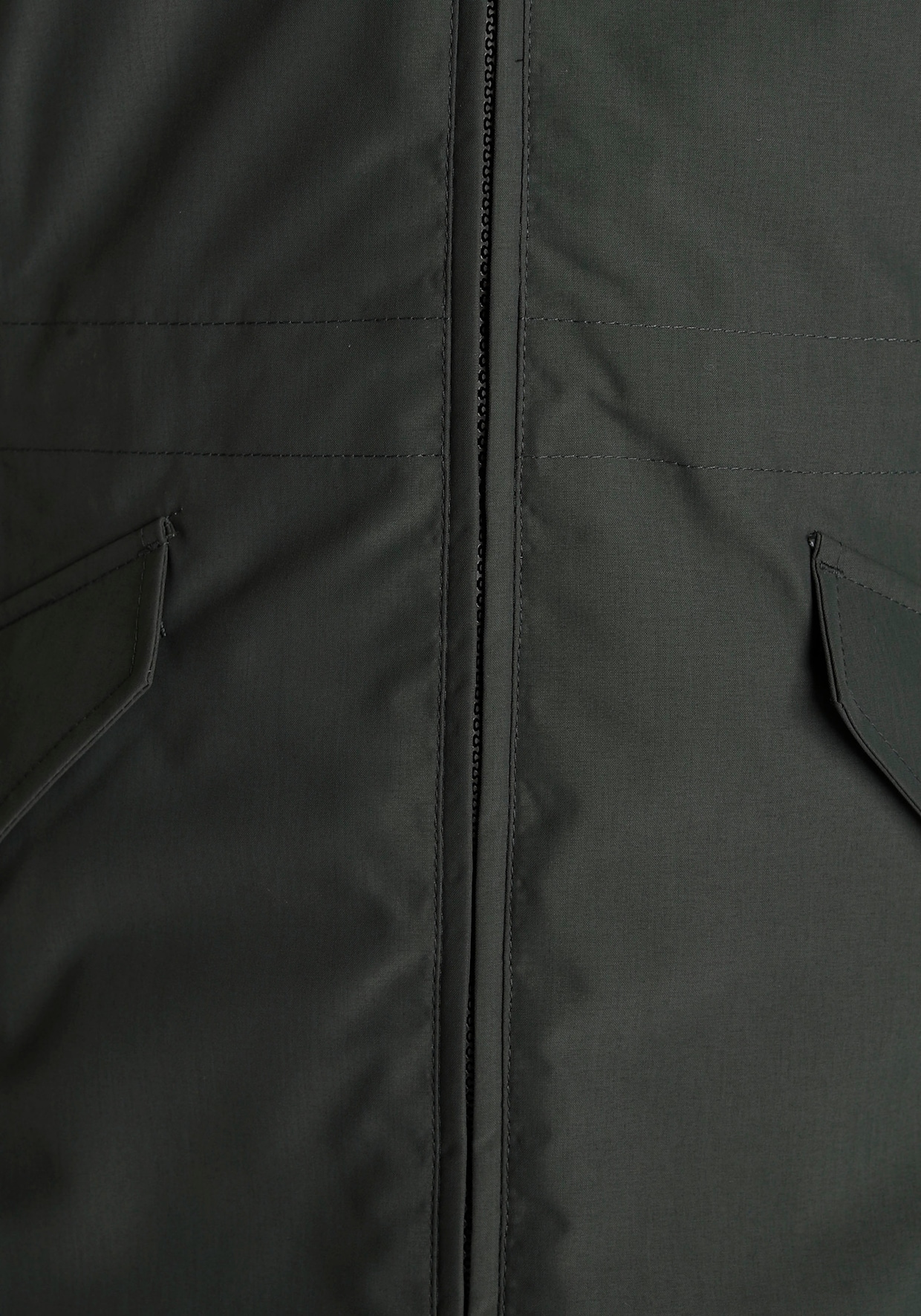 Funktionsparka - dunkelgrün