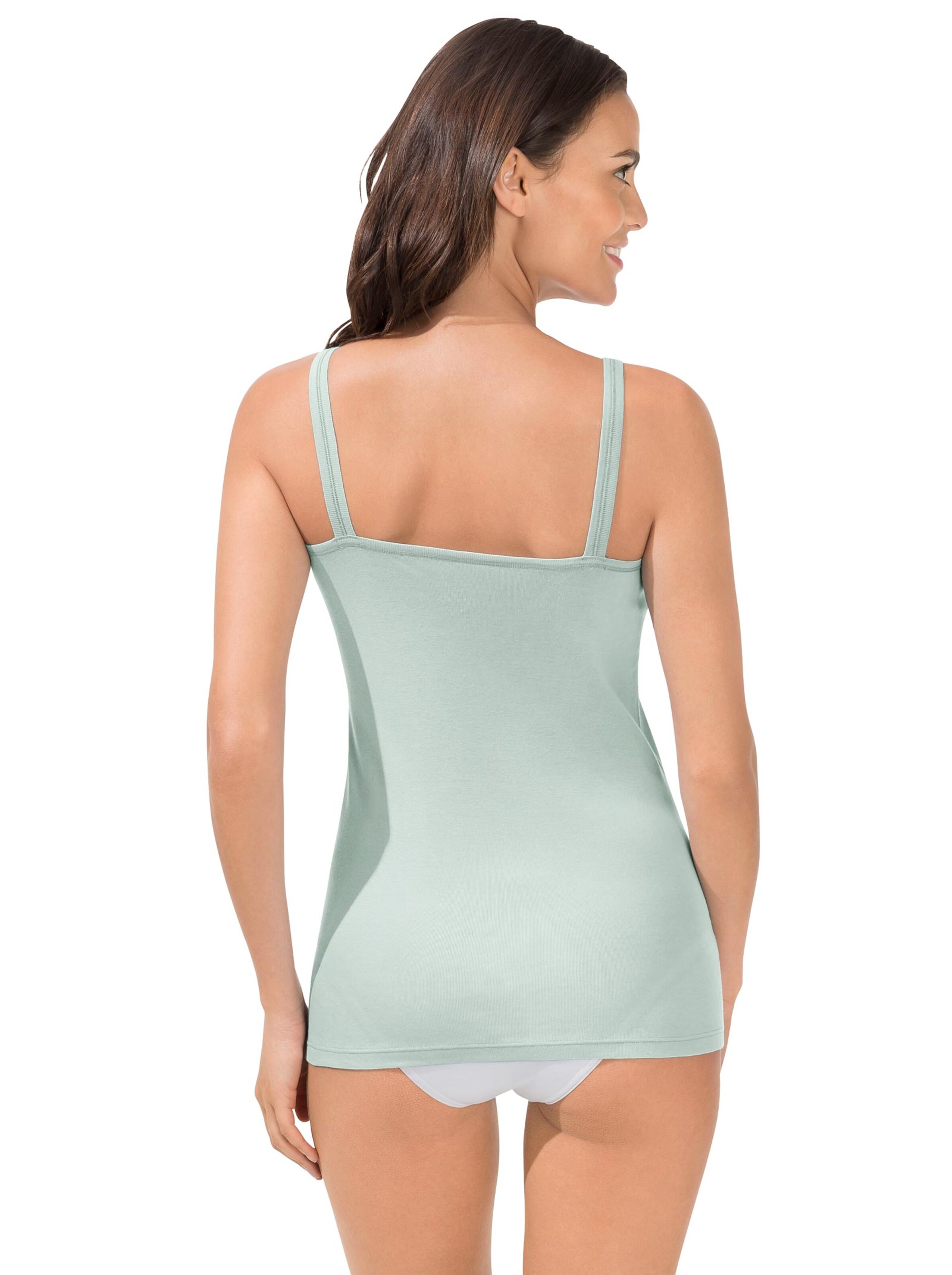 wäschepur Trägerhemd - beere + bleu + mint