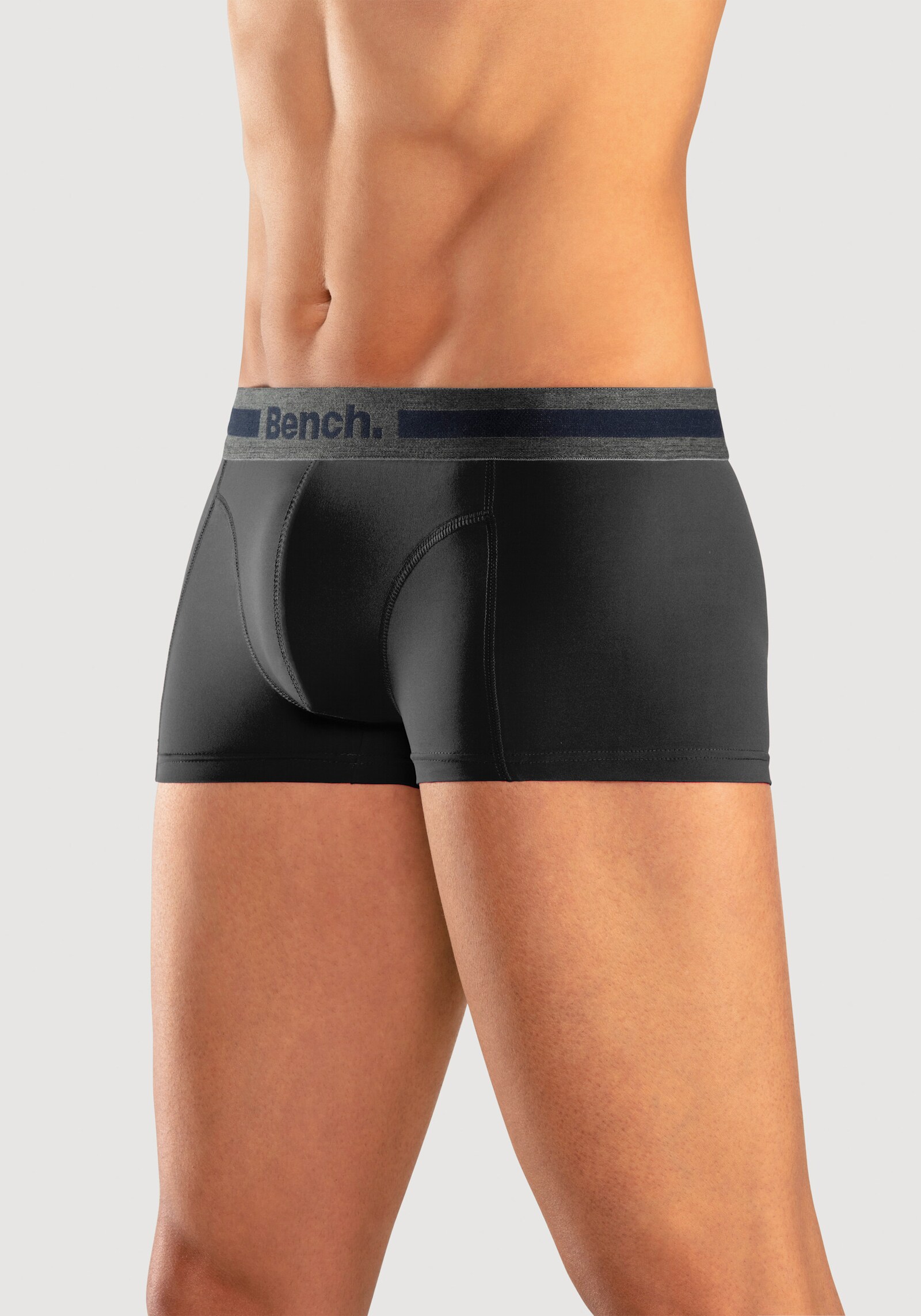 Bench. Functionele boxer - zwart/antraciet gemêleerd