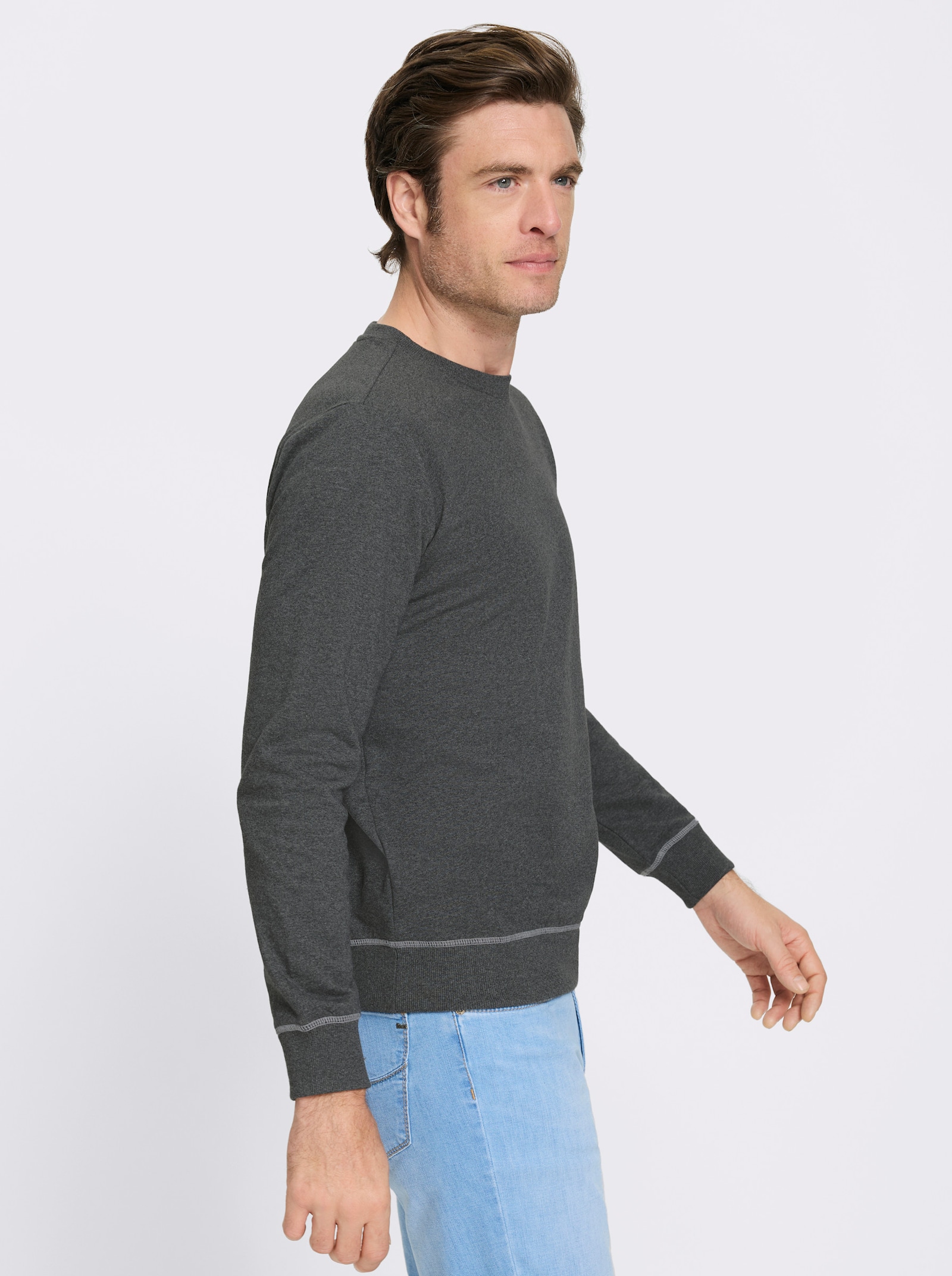 Catamaran Sweatshirt - graphit-meliert