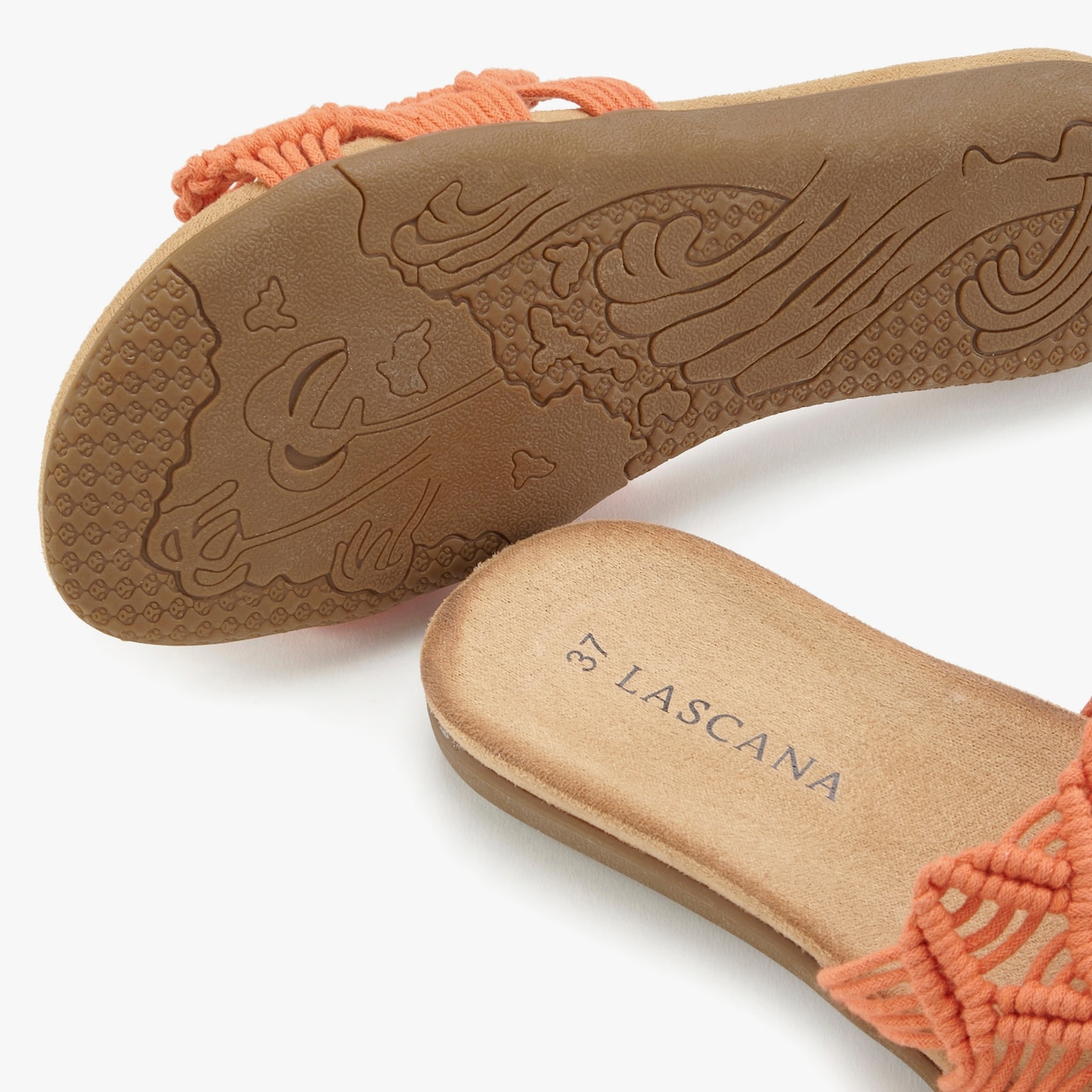 LASCANA slippers - oranje