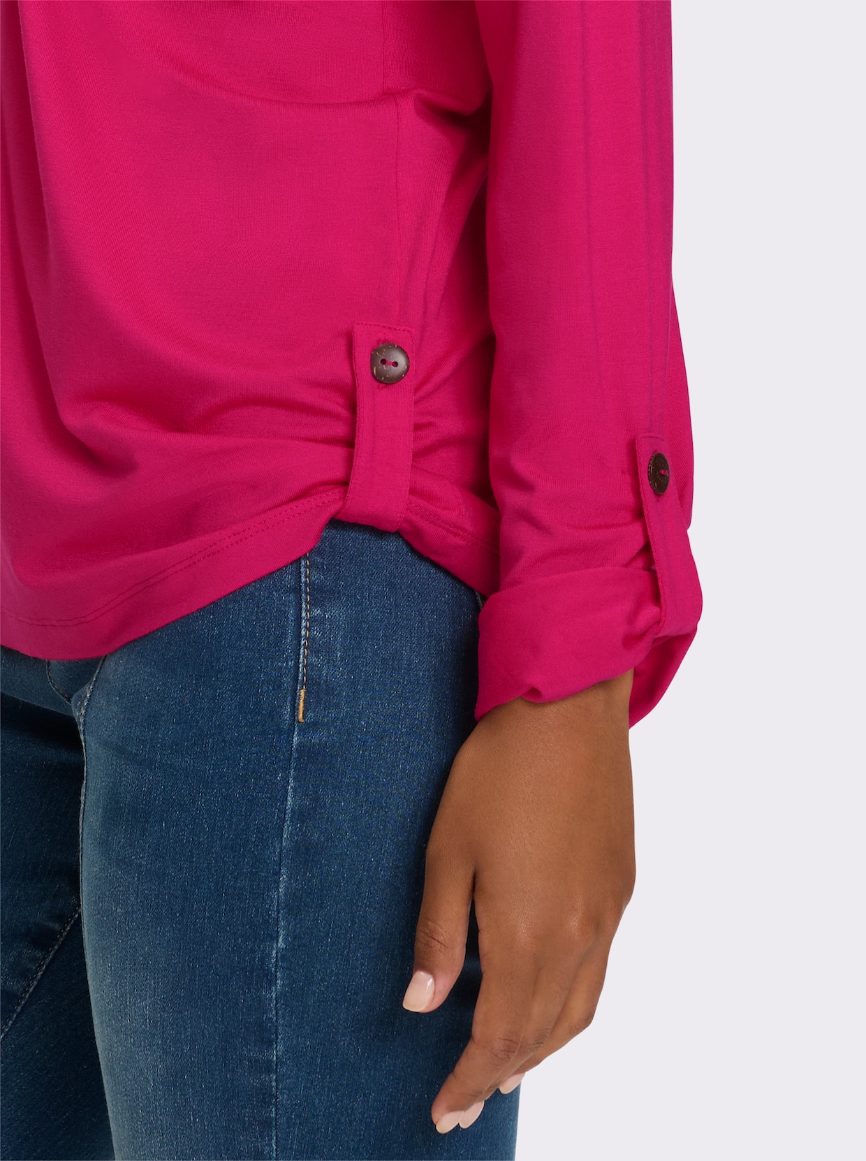 heine Jersey-Bluse - pink