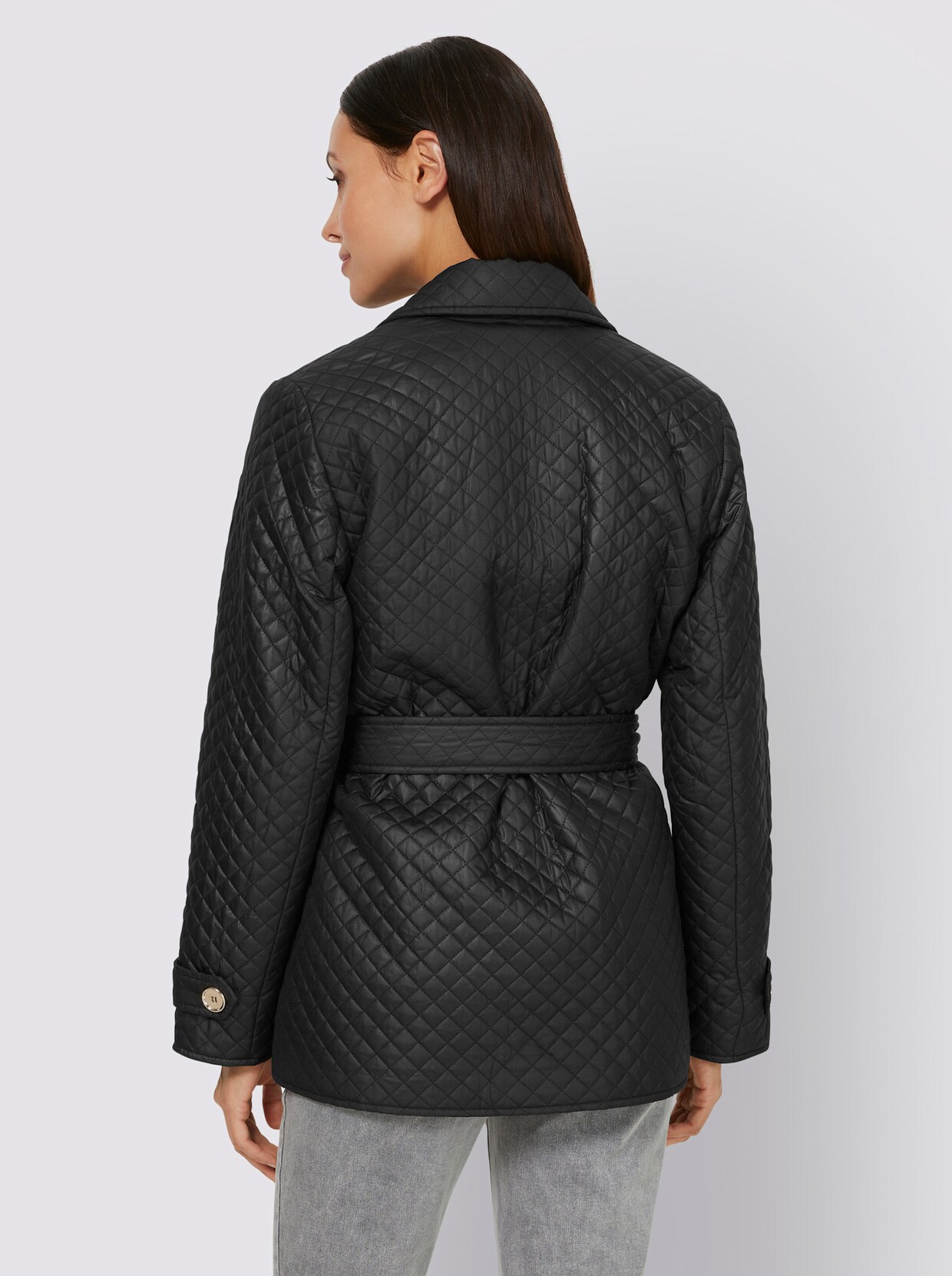 heine Steppjacke - schwarz