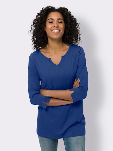 Longshirt - royalblau