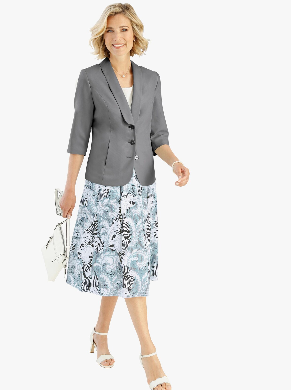 Blazer - grau