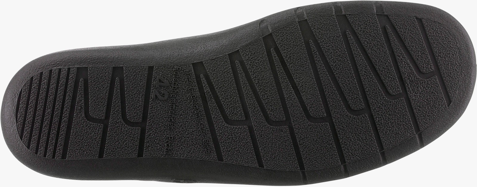 Pantoffel aus Leder - braun