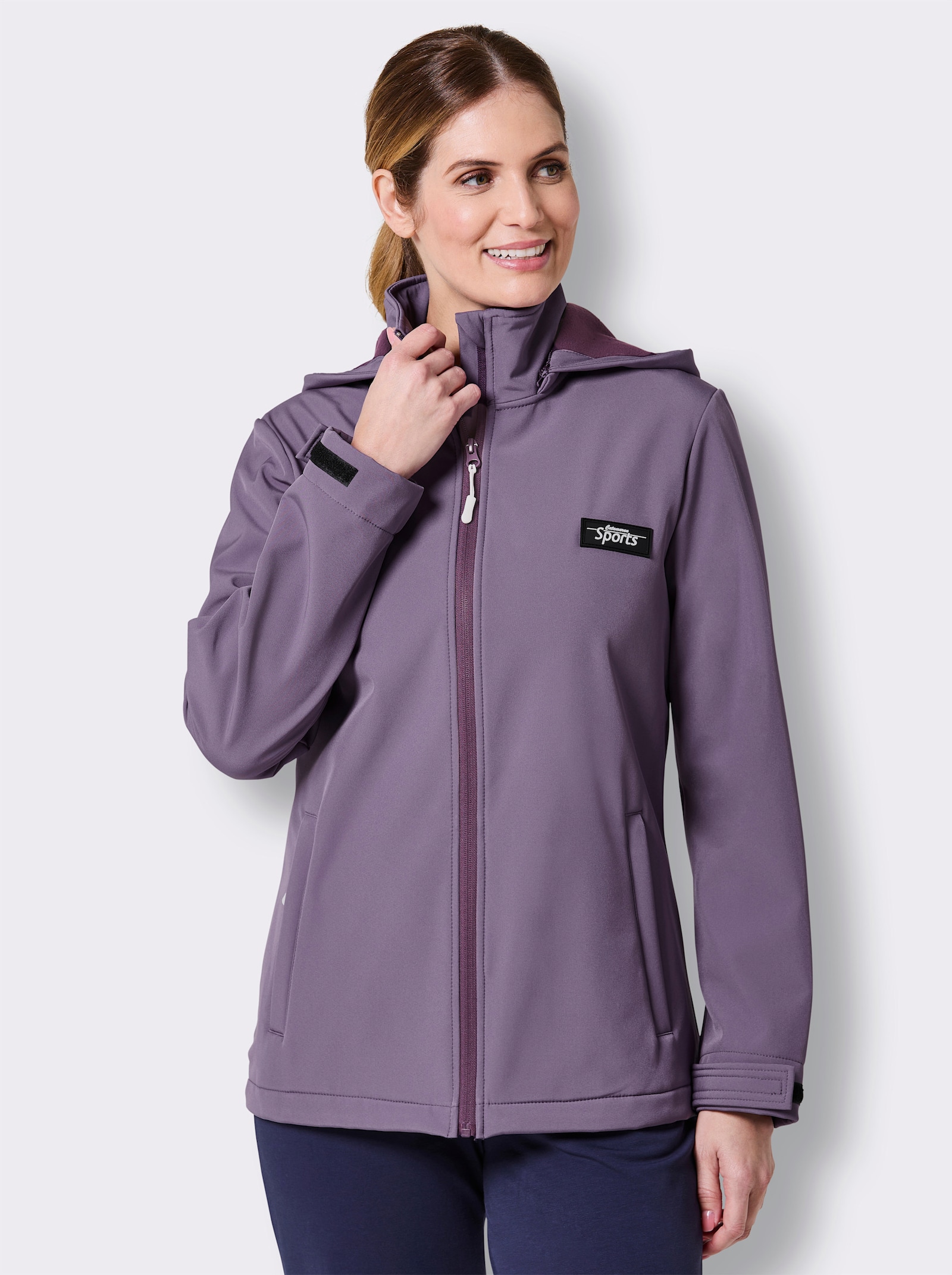 Catamaran Sports Funktionsjacke mit Fleece-Innenseite - feige