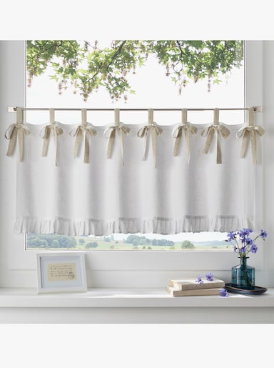heine home Querbehang - weiß-beige