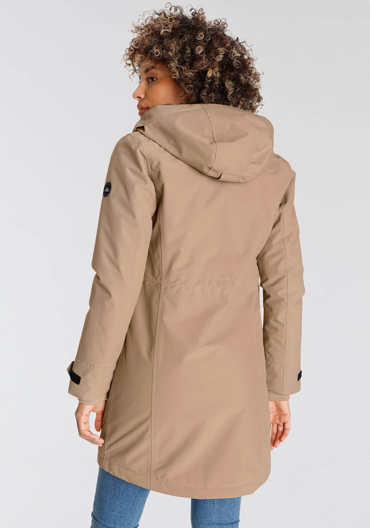 Funktionsparka - beige