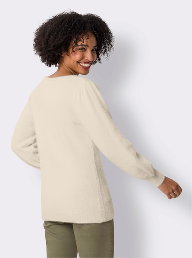 heine Langarm-Pullover - champagner