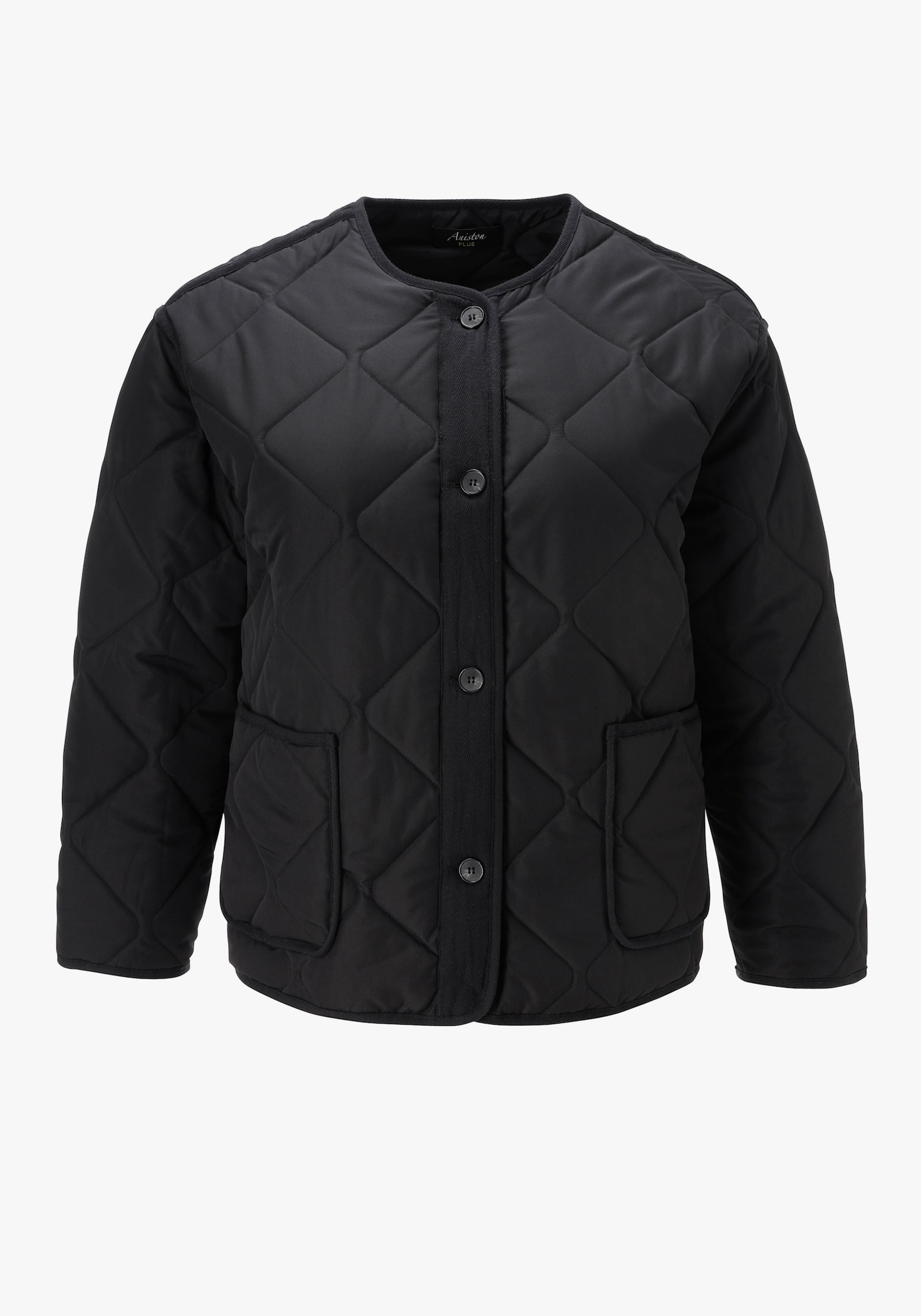 Aniston PLUS Steppjacke - schwarz