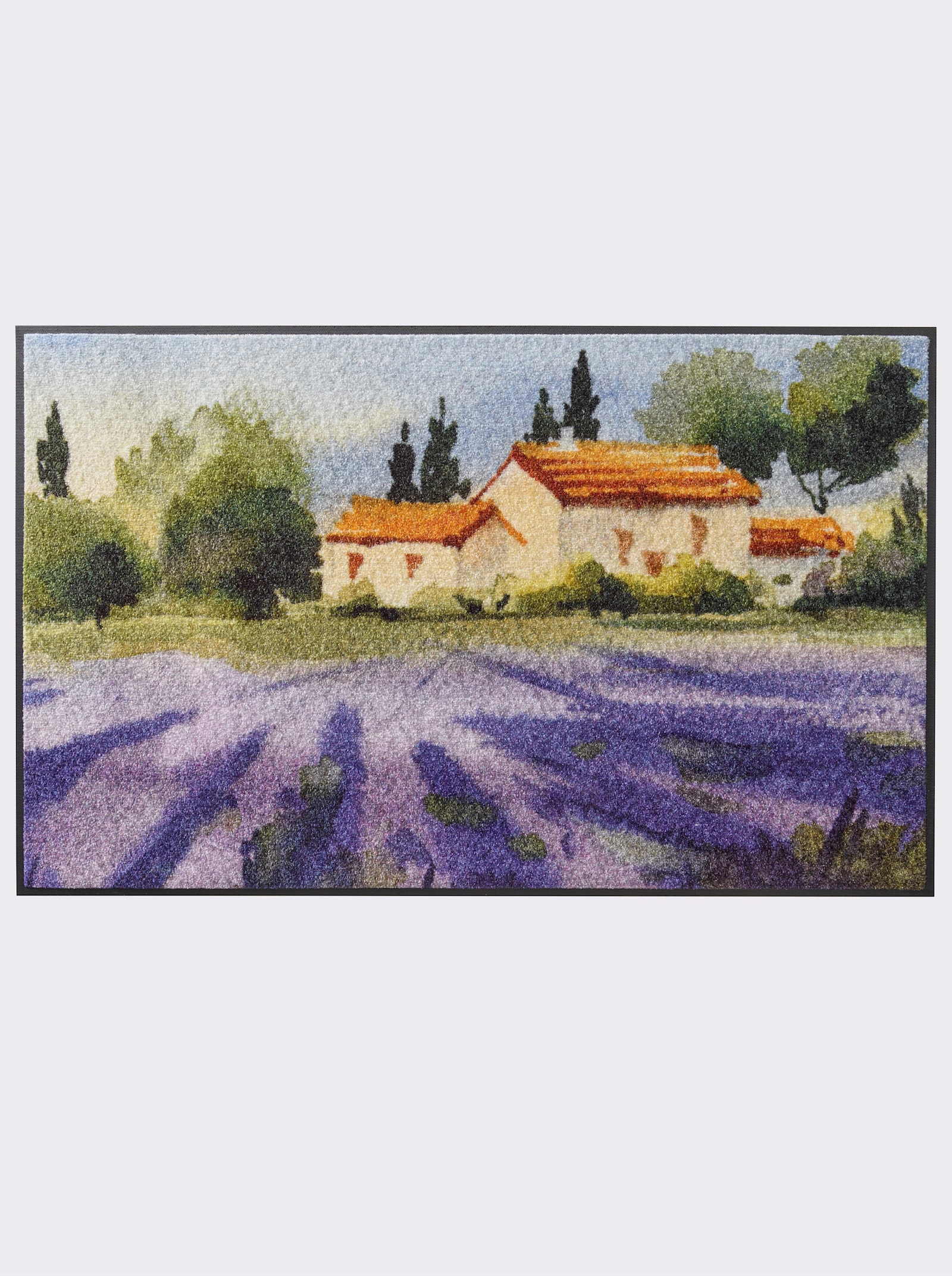 wash+dry by Kleen-Tex Fußmatte - grün-lila