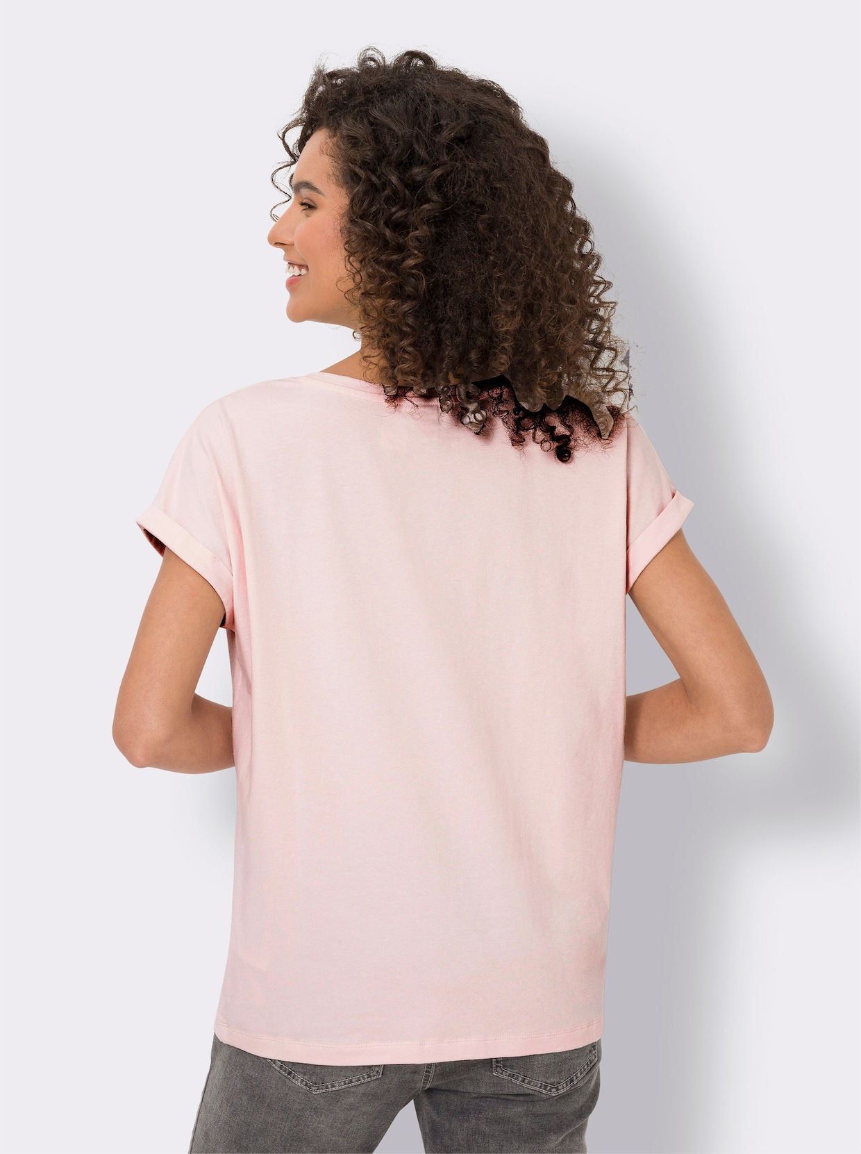 heine T-shirt - rose clair