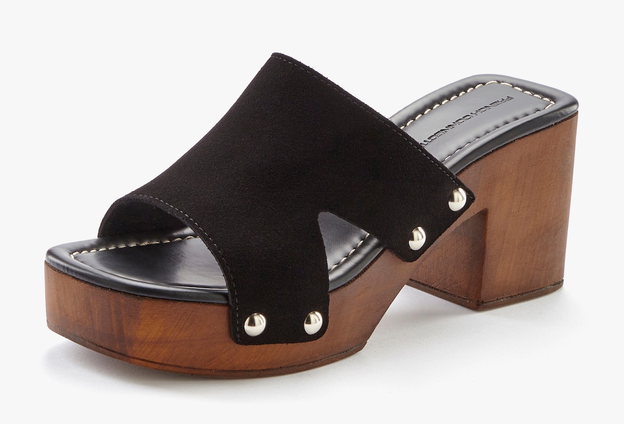 slippers - zwart
