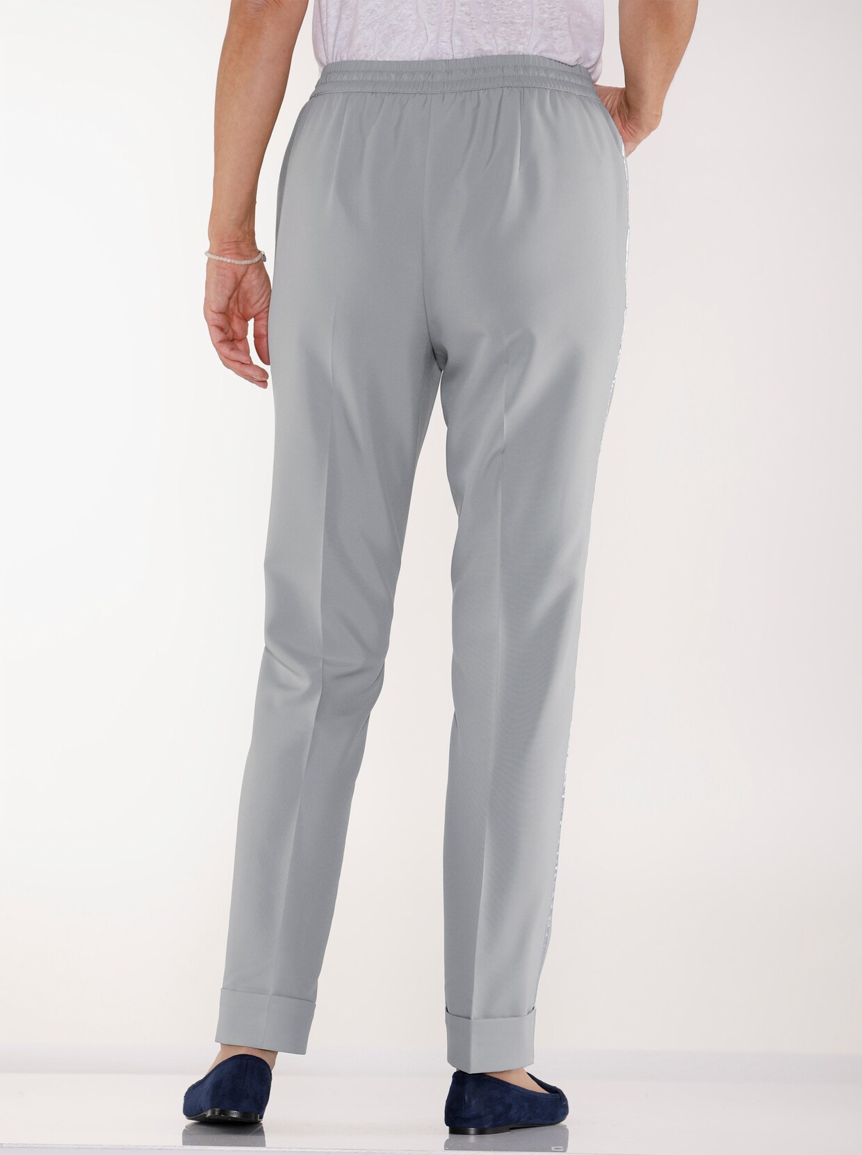 Comfortbroek - steengrijs