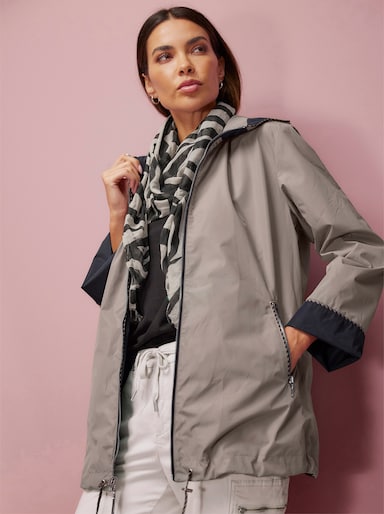 heine Wendejacke - schwarz-taupe