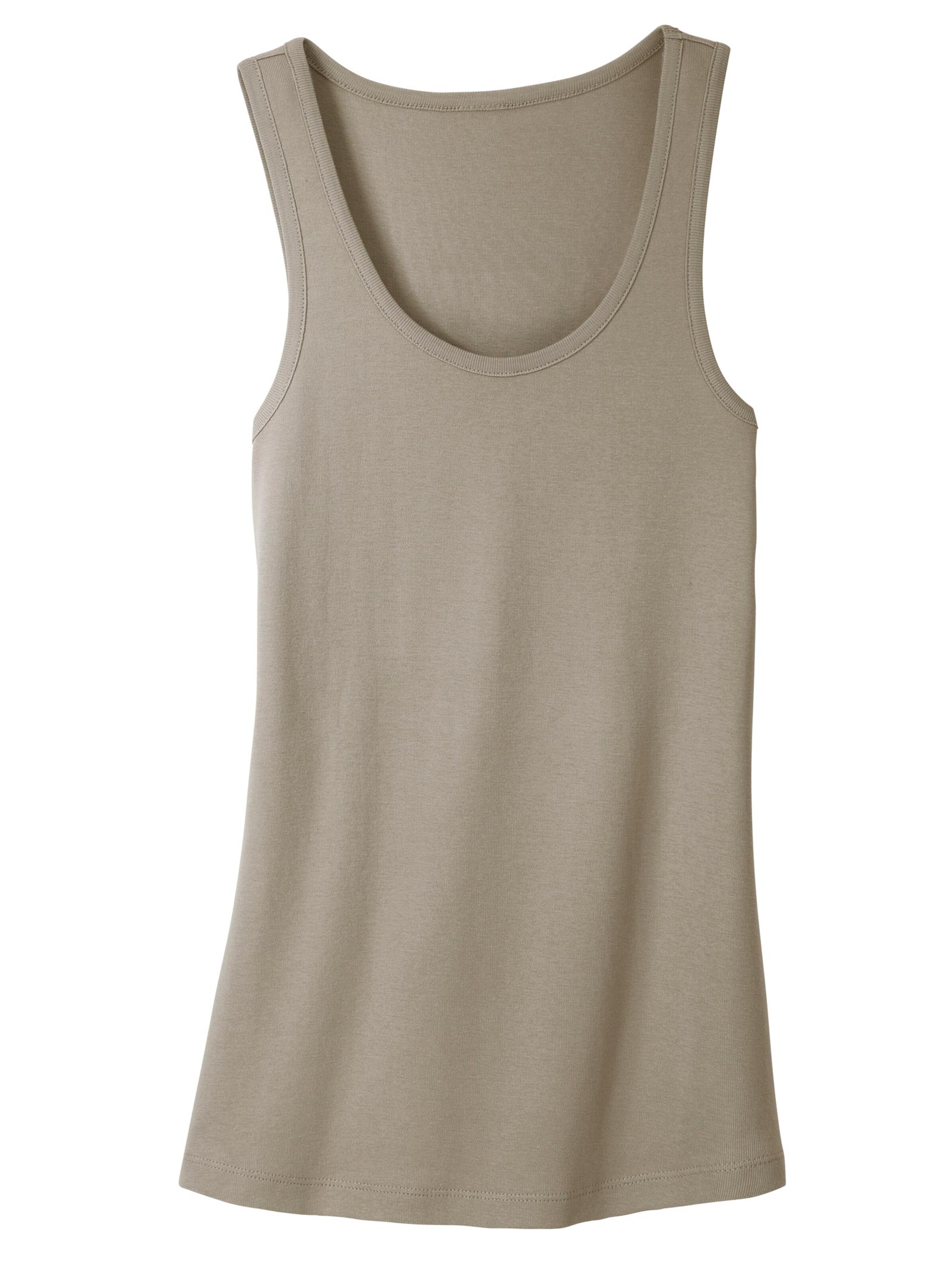 wäschepur Achselhemd - apricot + mauve + champagner