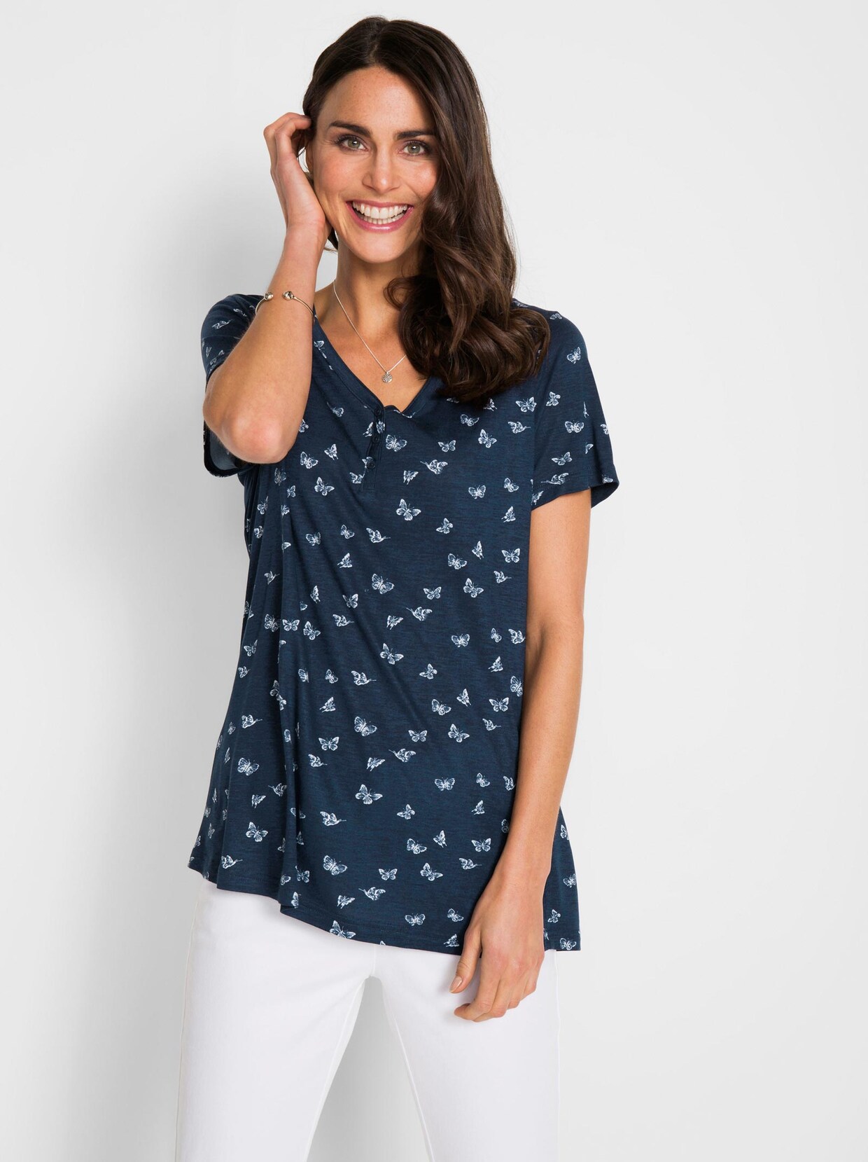 Shirt met korte mouwen - marine