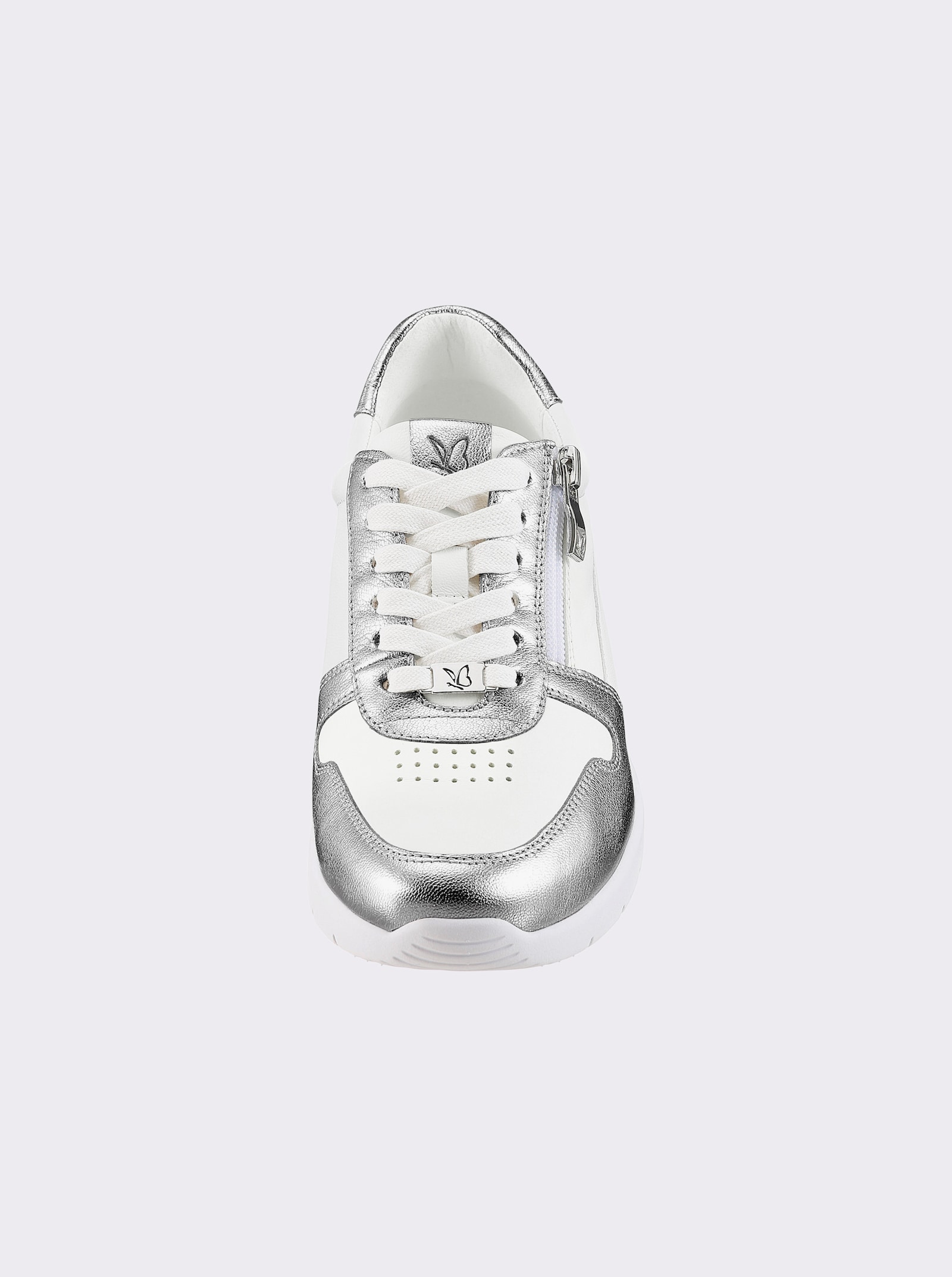 Caprice Sneaker mit waschbarem Wechselfußbett, Weite K - weiß