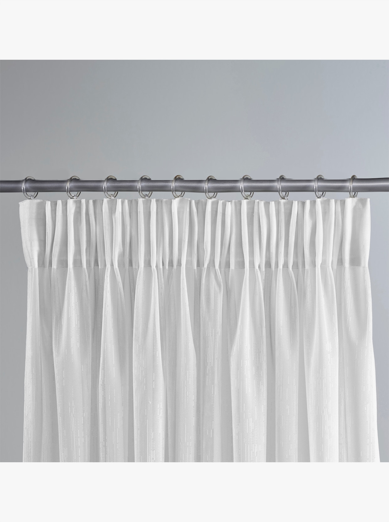 heine home Decoratieve vitrage - Zilverkleur