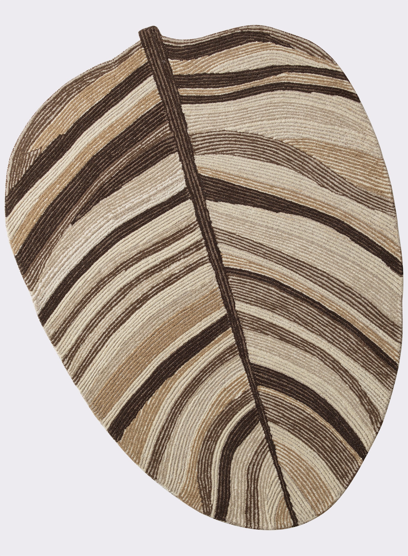 heine home Teppich - braun-taupe