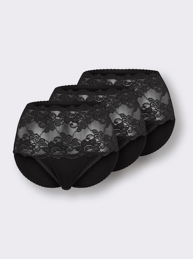 wäschepur Taillenslip - schwarz