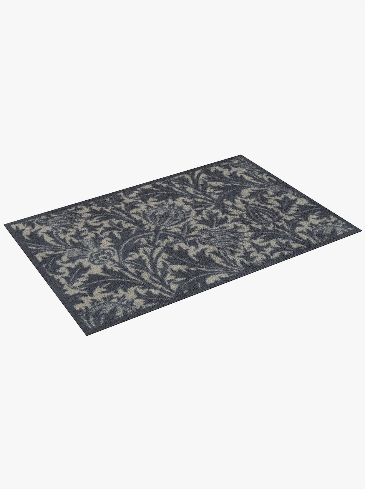 Turtle Mat Fußmatte - blau-beige