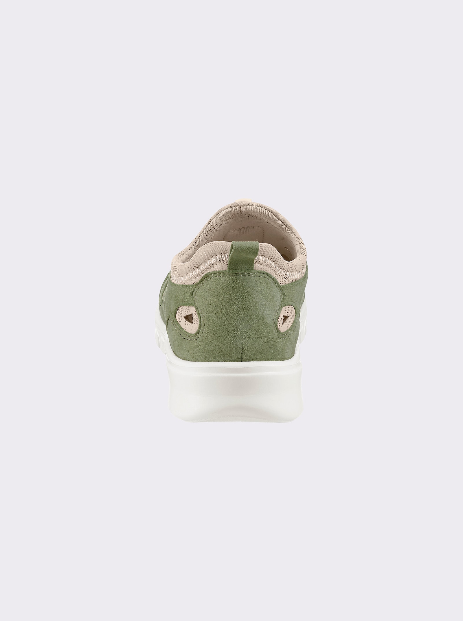 Naturläufer Slipper mit Polsterung - schilf