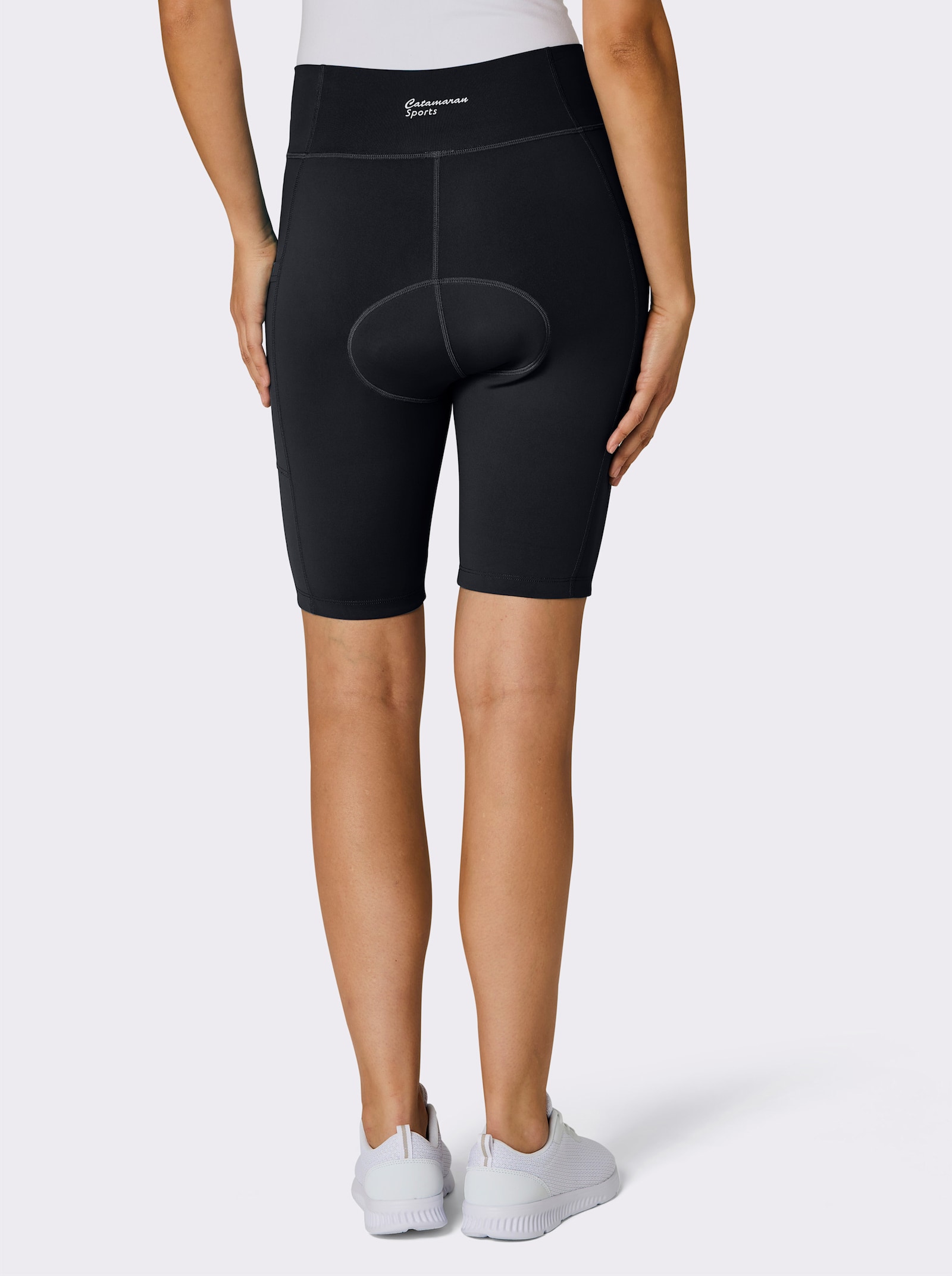 Catamaran Sports Fahrradhose mit Sitzpolster - schwarz