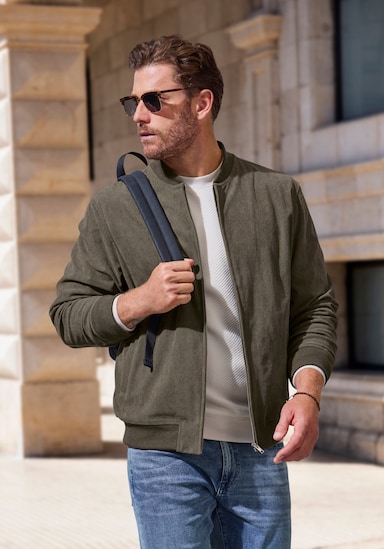 H.I.S Cordjacke - khaki